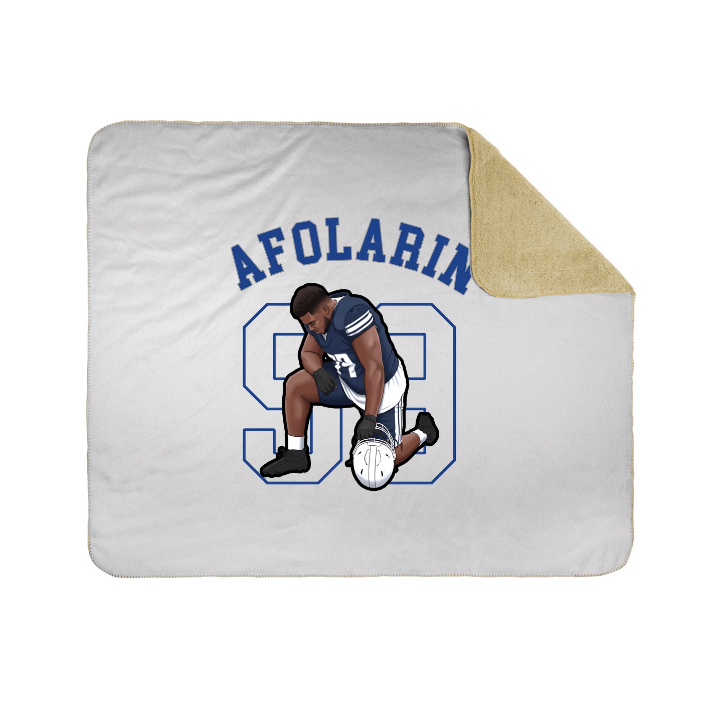 Throw Blanket — Shirsey Arch in White