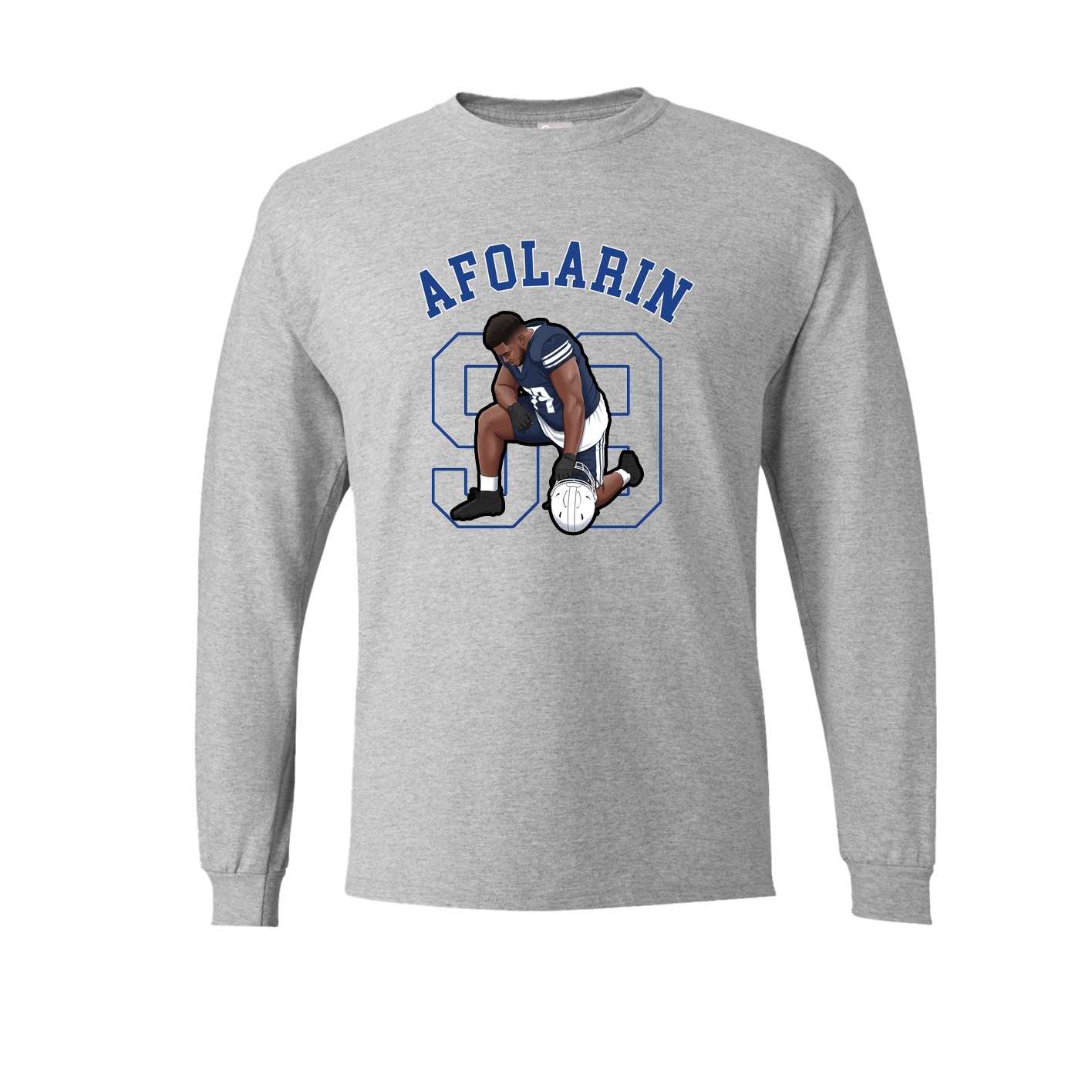 Long Sleeve Tee — Shirsey Arch in Grey