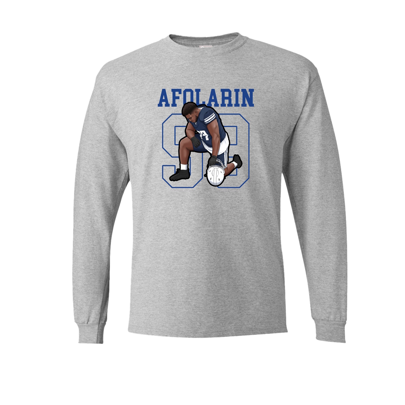 Long Sleeve Tee — Shirsey in Grey