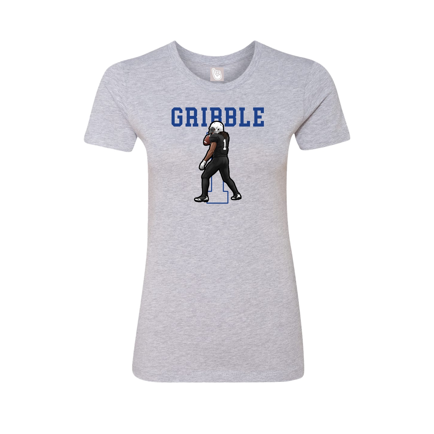 Fitted Women's Tee — Shirsey in Grey