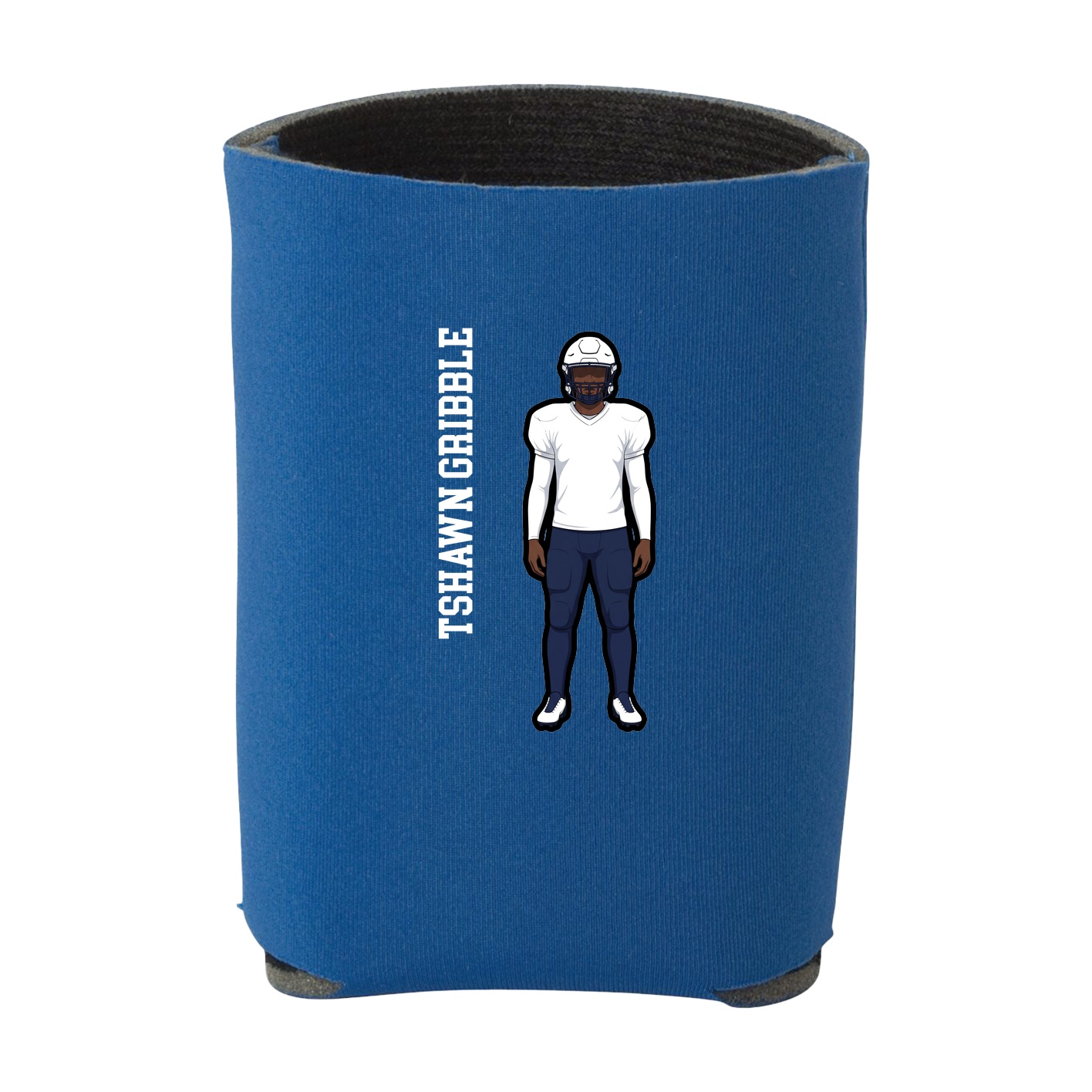 Can Holder — Name Vertical in Royal