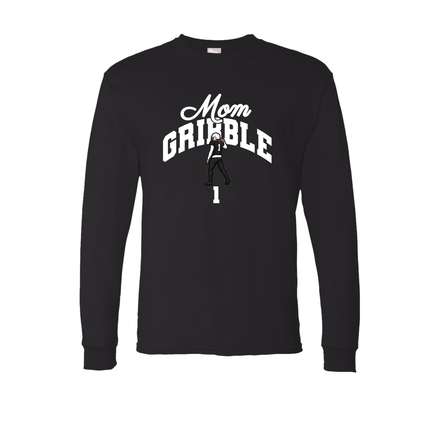 Long Sleeve Tee — Mothers Day Arch in Black