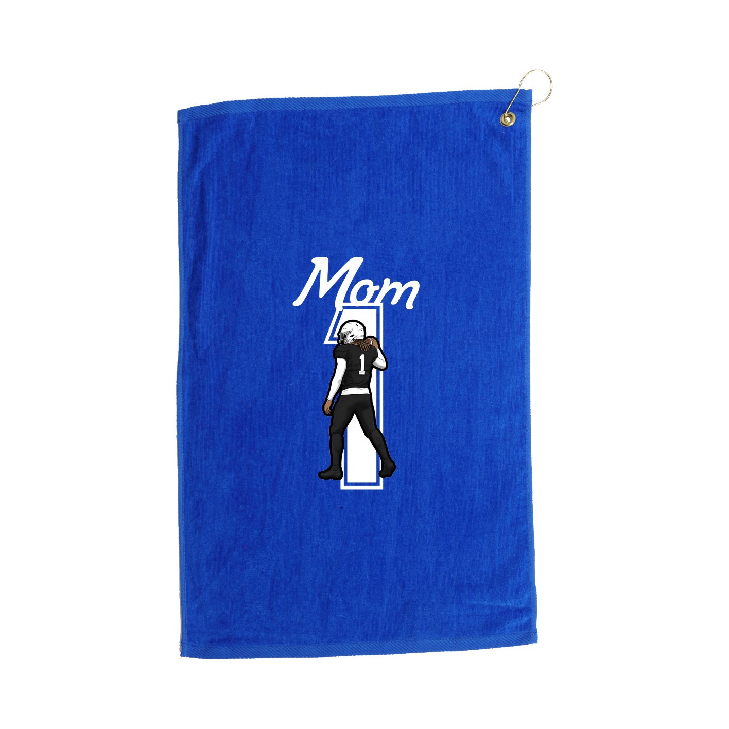 Golf Towel — Mothers Day Shirsey in Royal