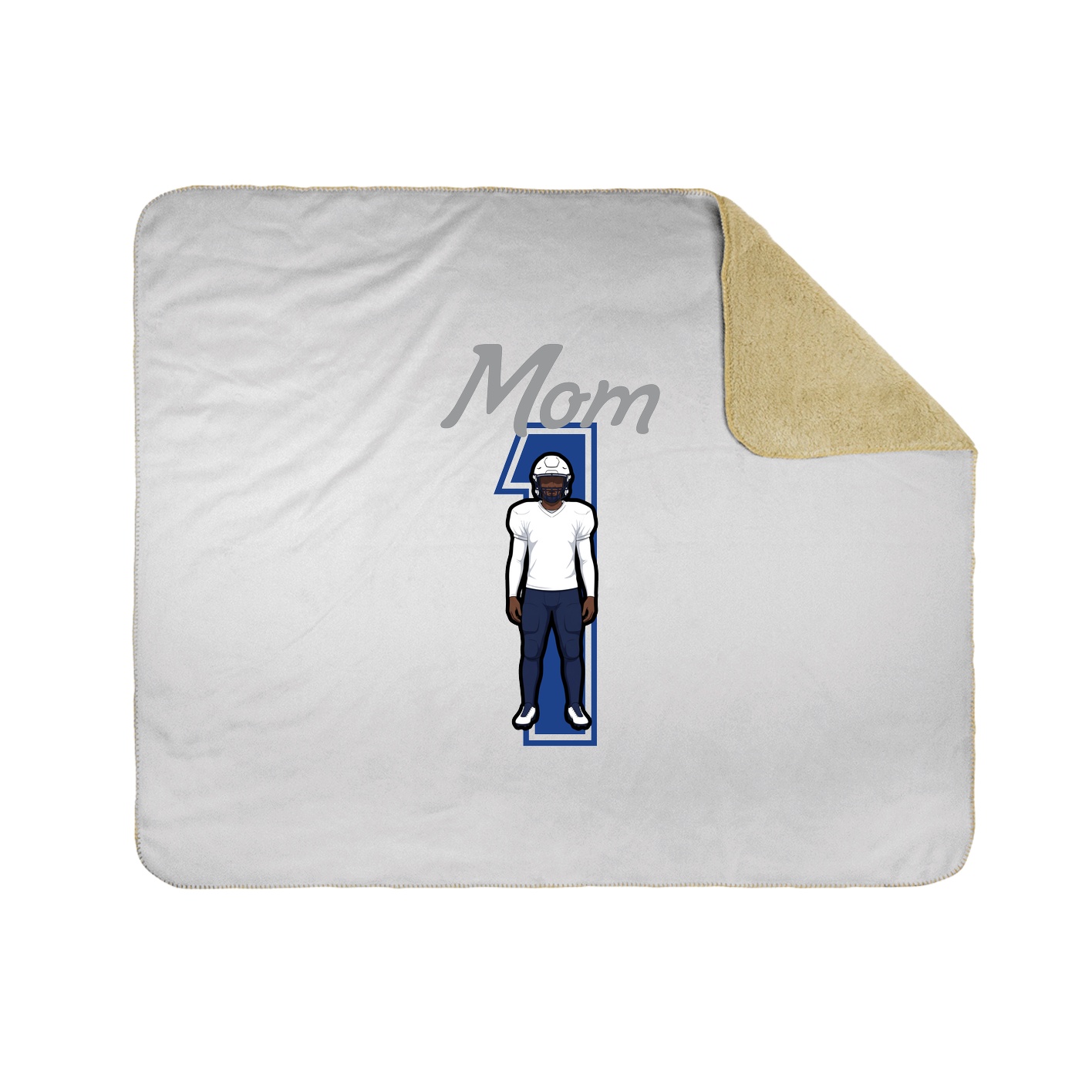 Throw Blanket — Mothers Day Shirsey in White