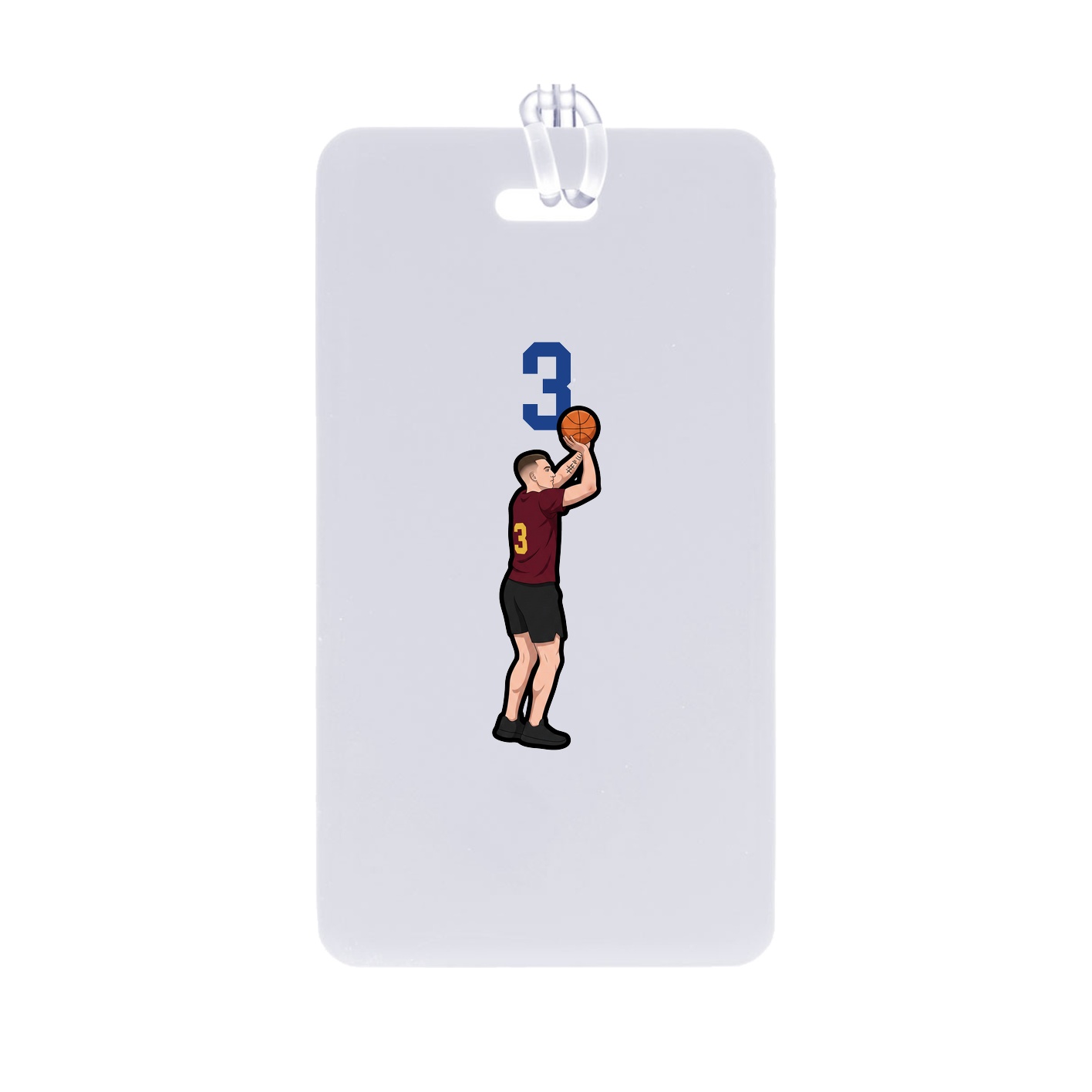 Bag Tag — Number Top in Classic