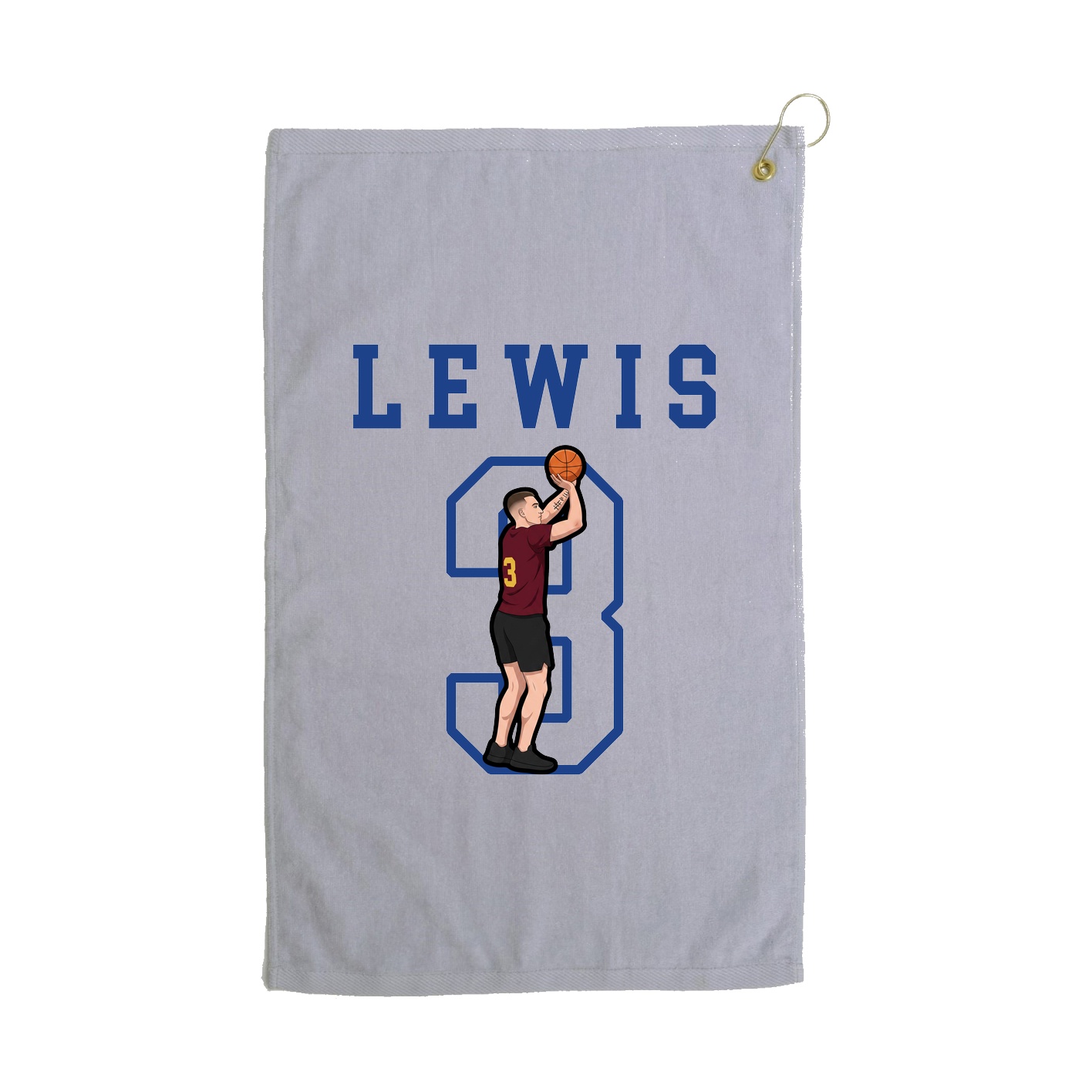 Golf Towel — Shirsey in Grey