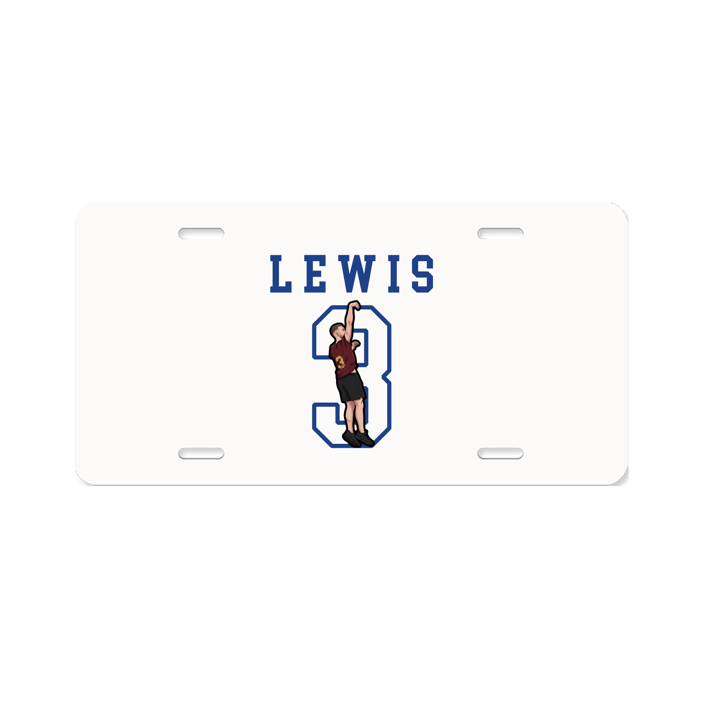 License Plate — Shirsey in Classic