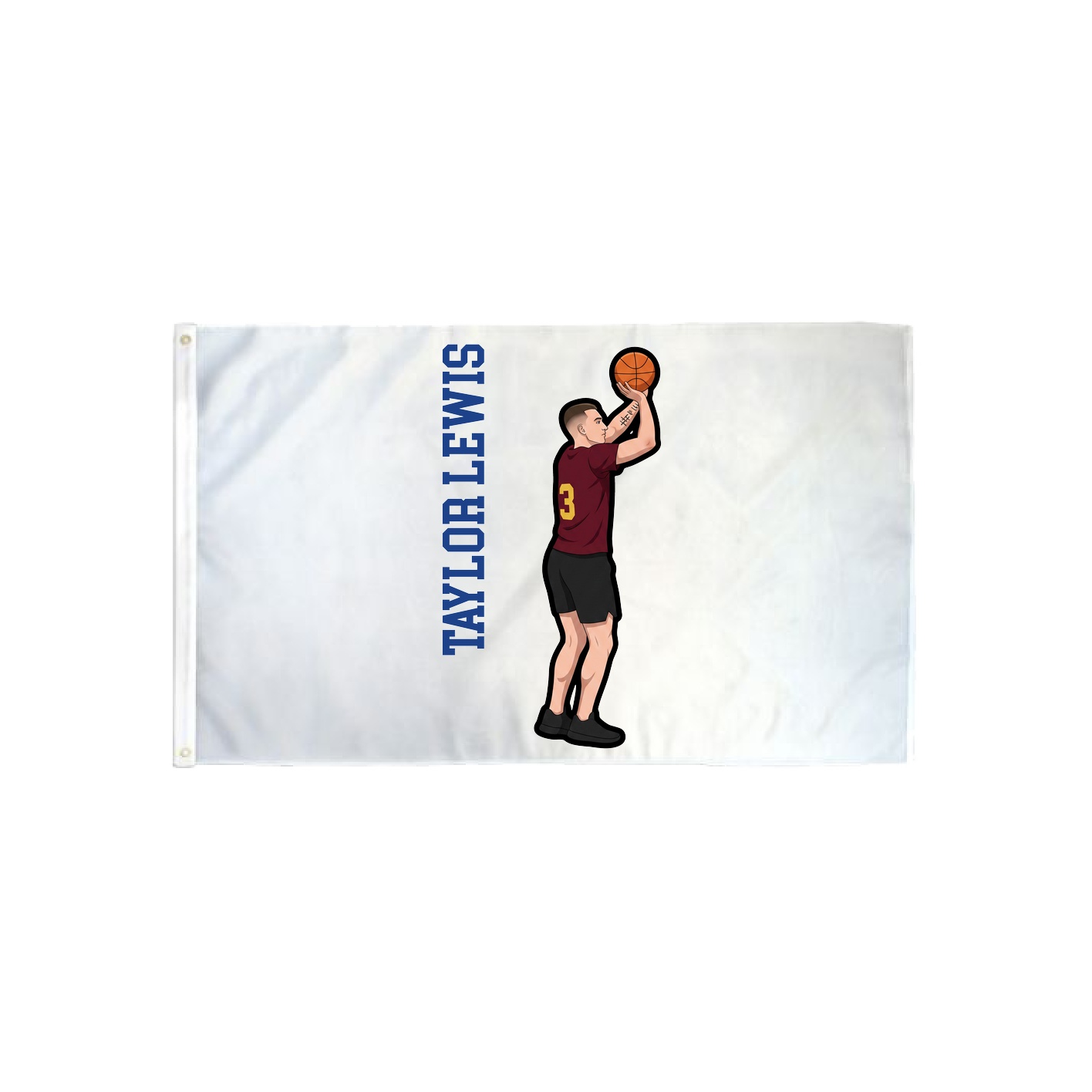 3x5 Flag — Name Vertical in Classic