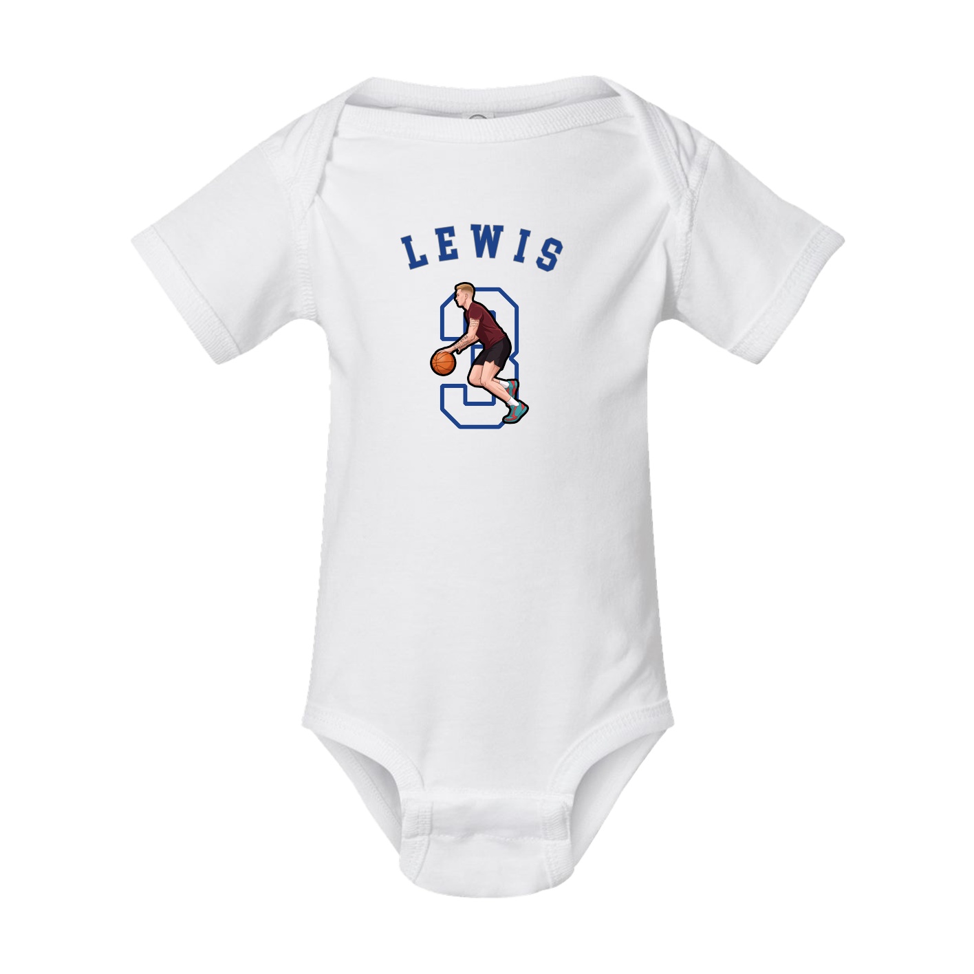 Baby Onesie — Shirsey Arch in White