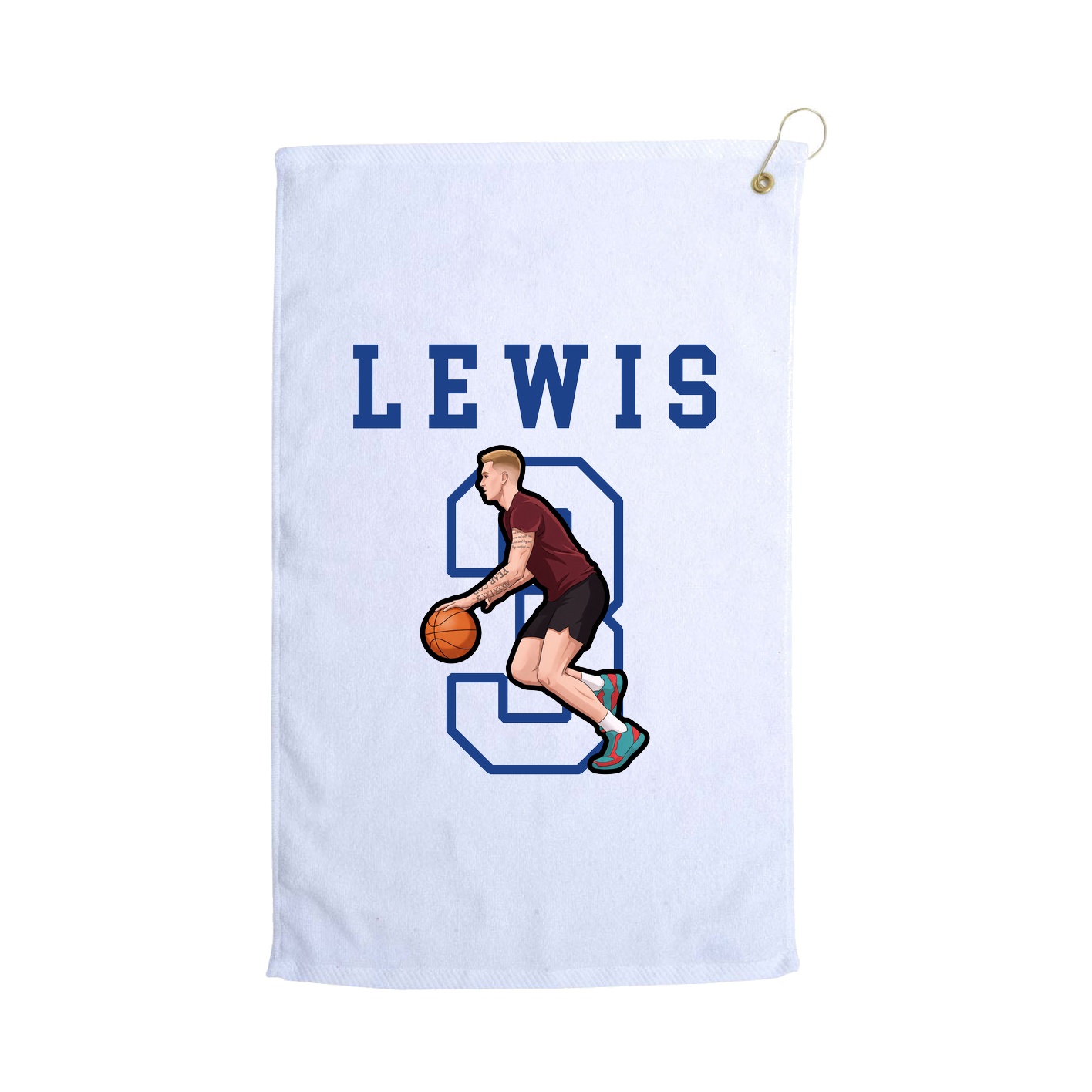 Golf Towel — Shirsey in White