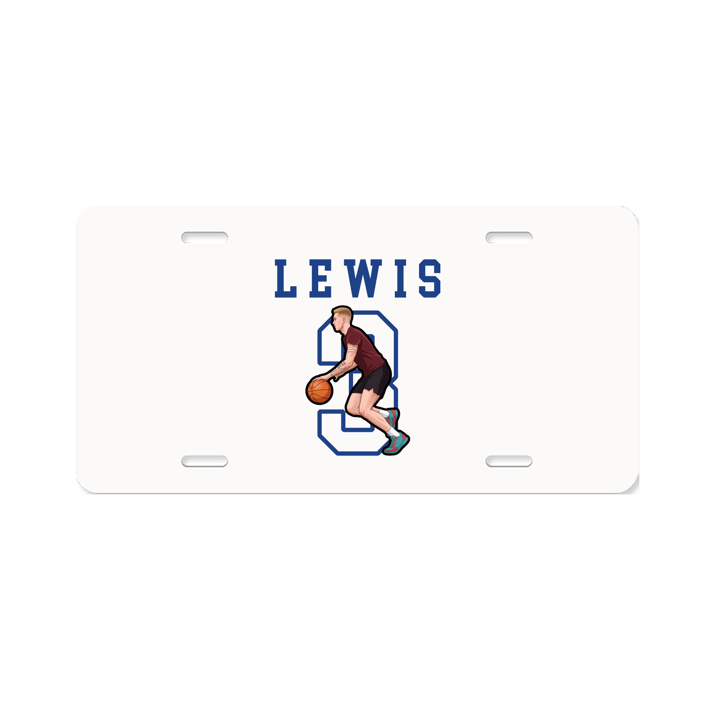 License Plate — Shirsey in Classic