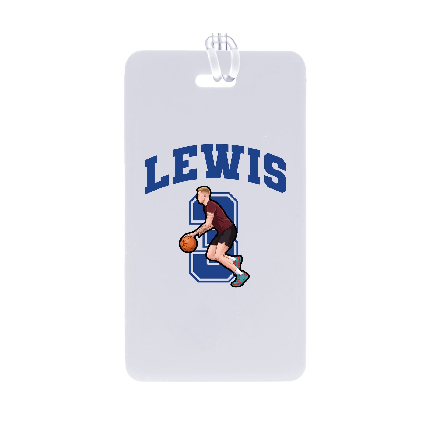 Bag Tag — Number in Classic
