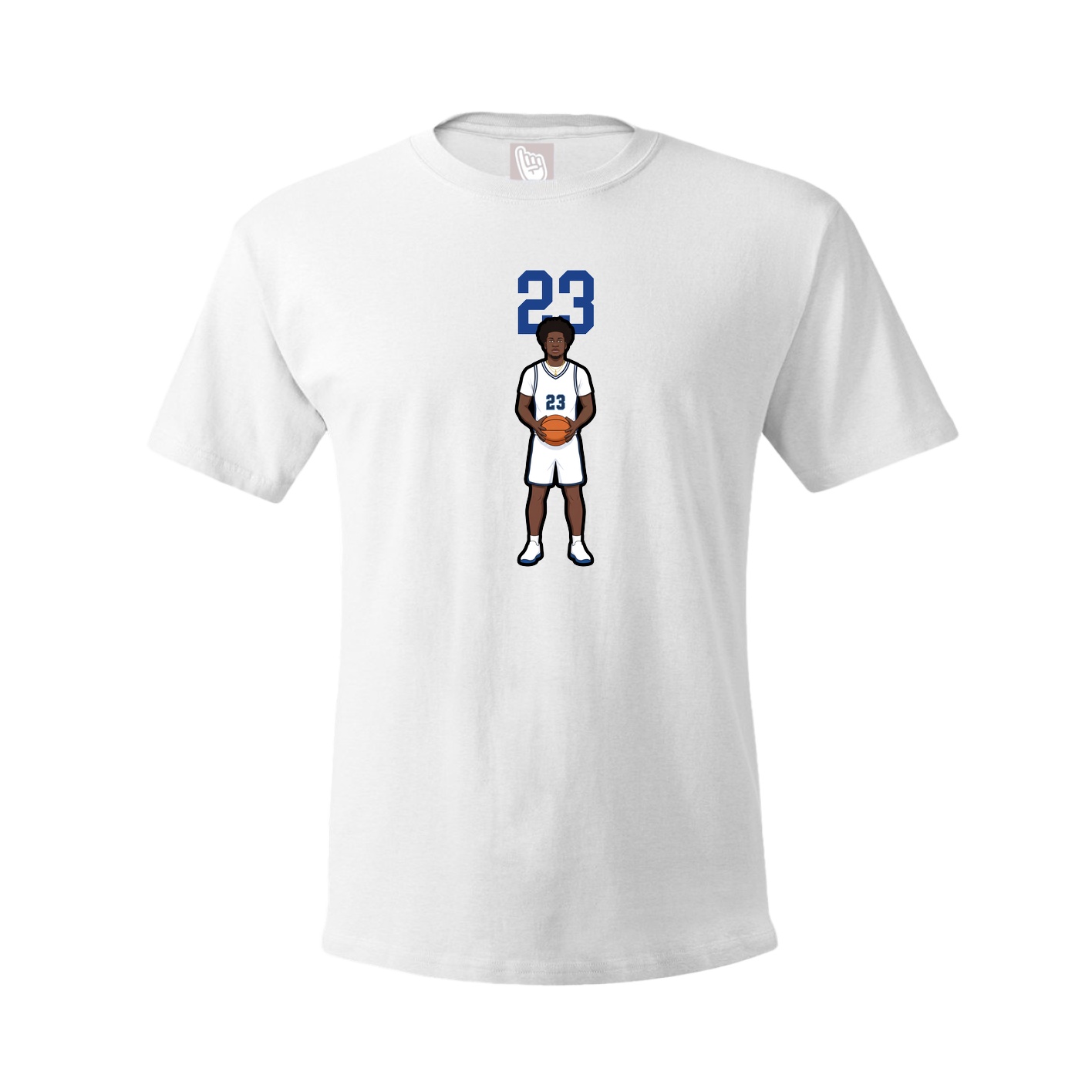 Tee — Number Top in White