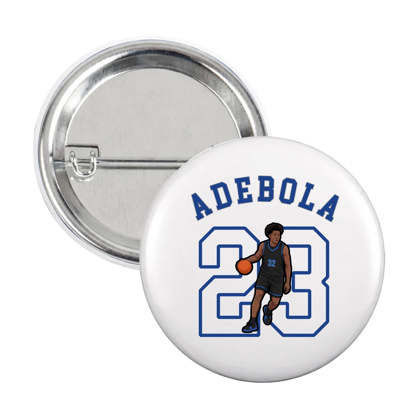 Game Day Button — Shirsey Arch in White