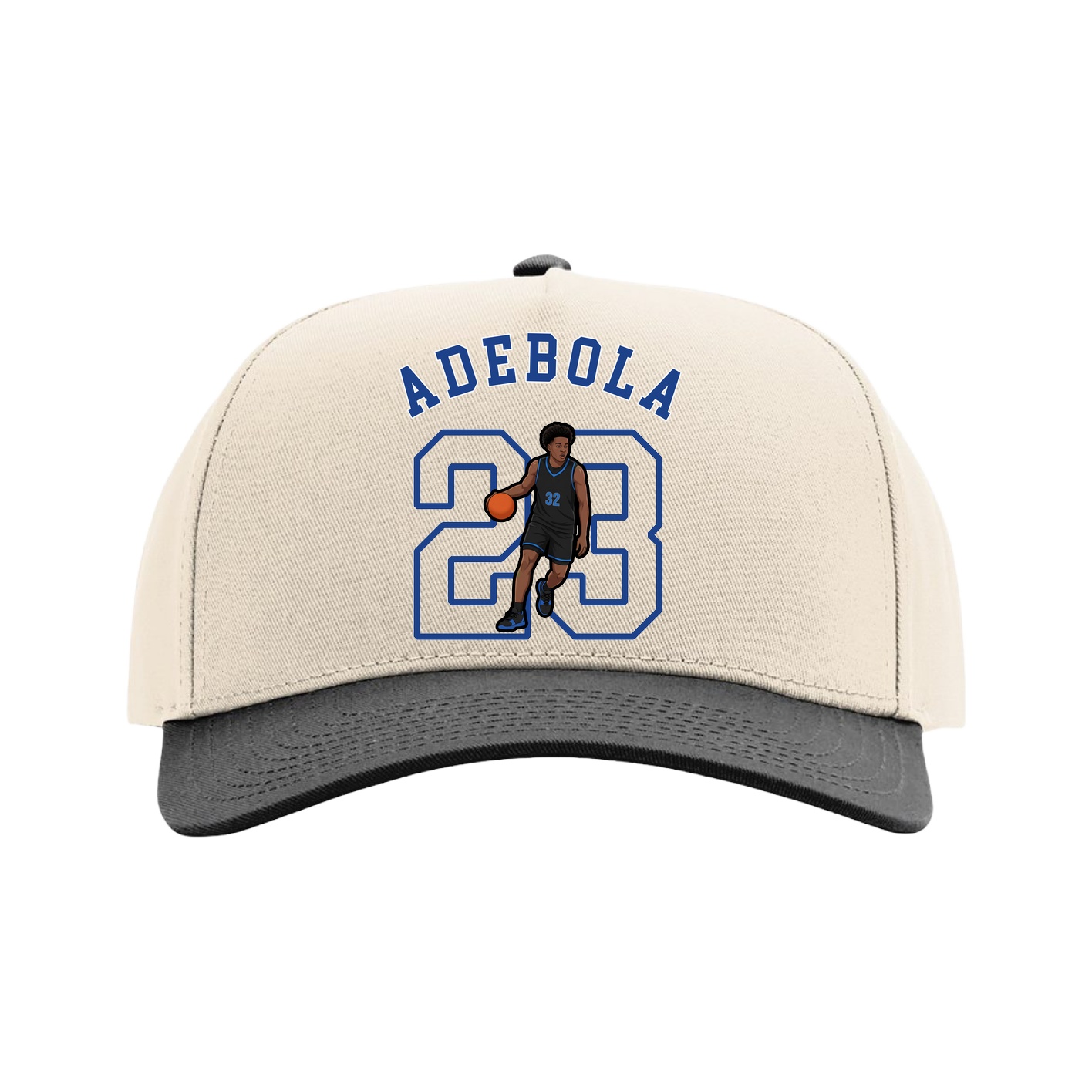 Full Fabric Five-Panel Champ Cap