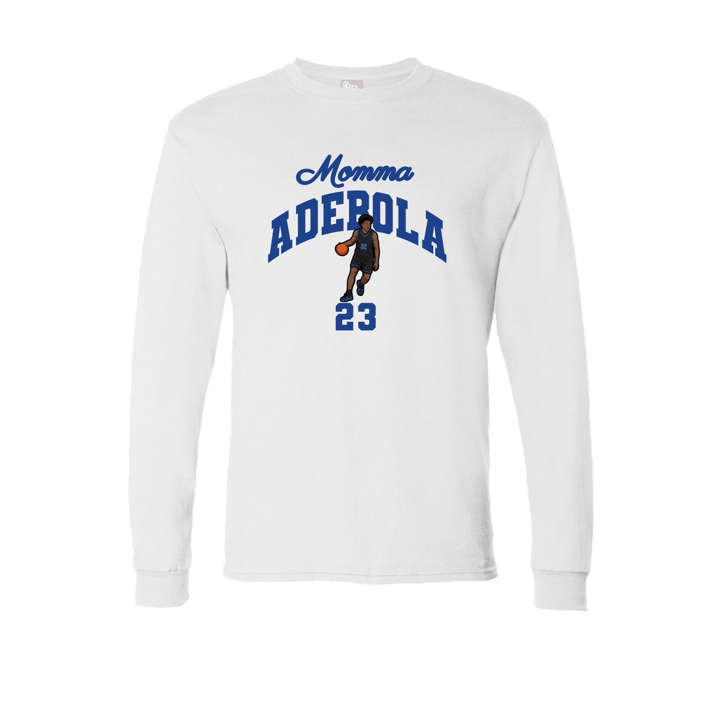 Long Sleeve Tee — Mothers Day Arch in White