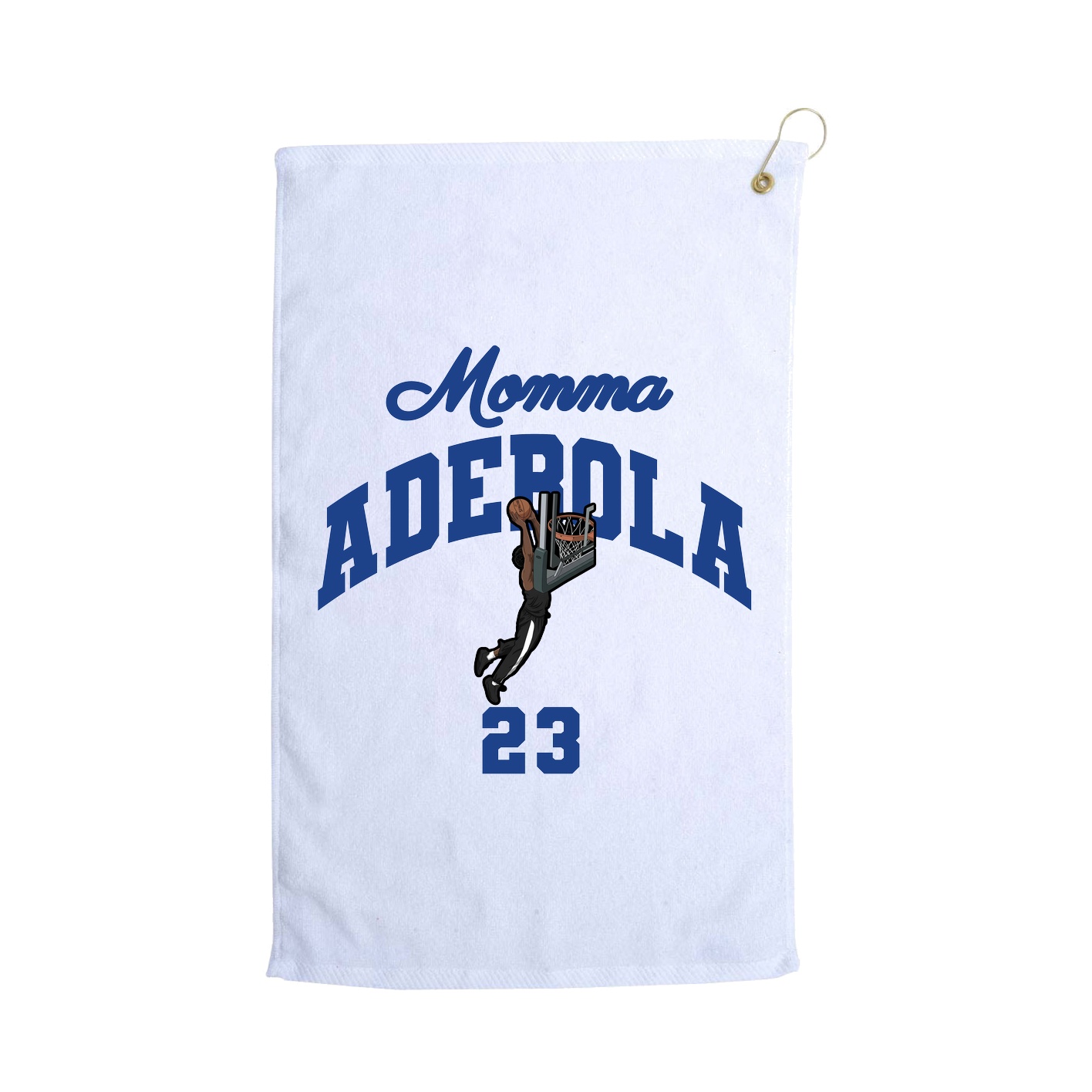 Golf Towel — Mothers Day Arch in White