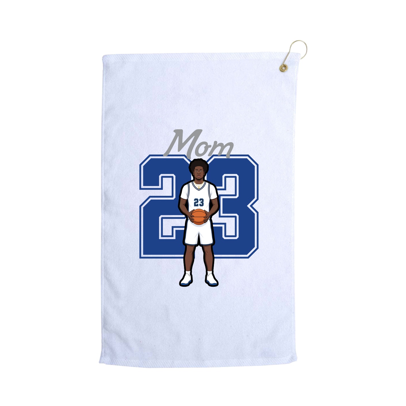 Golf Towel — Mothers Day Shirsey in White