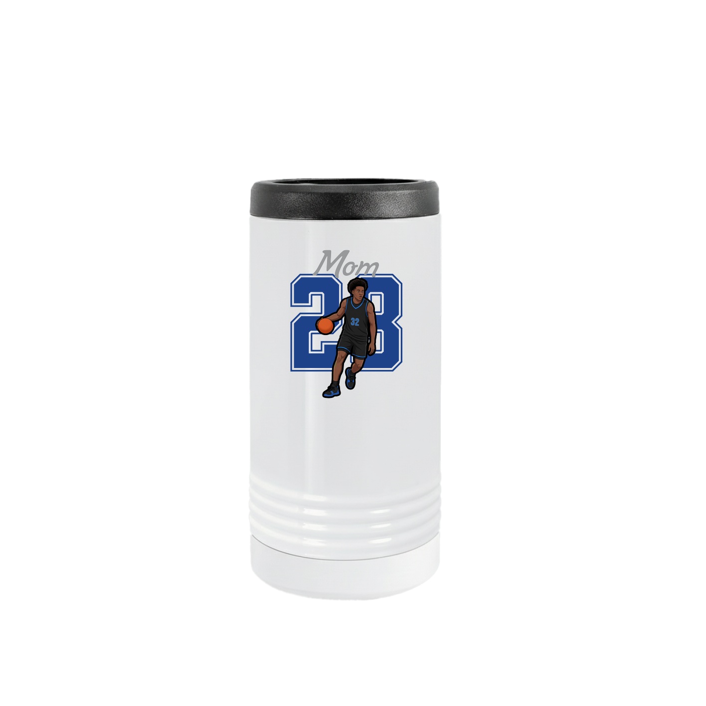 Slim Beverage Holder — Mothers Day Shirsey in White