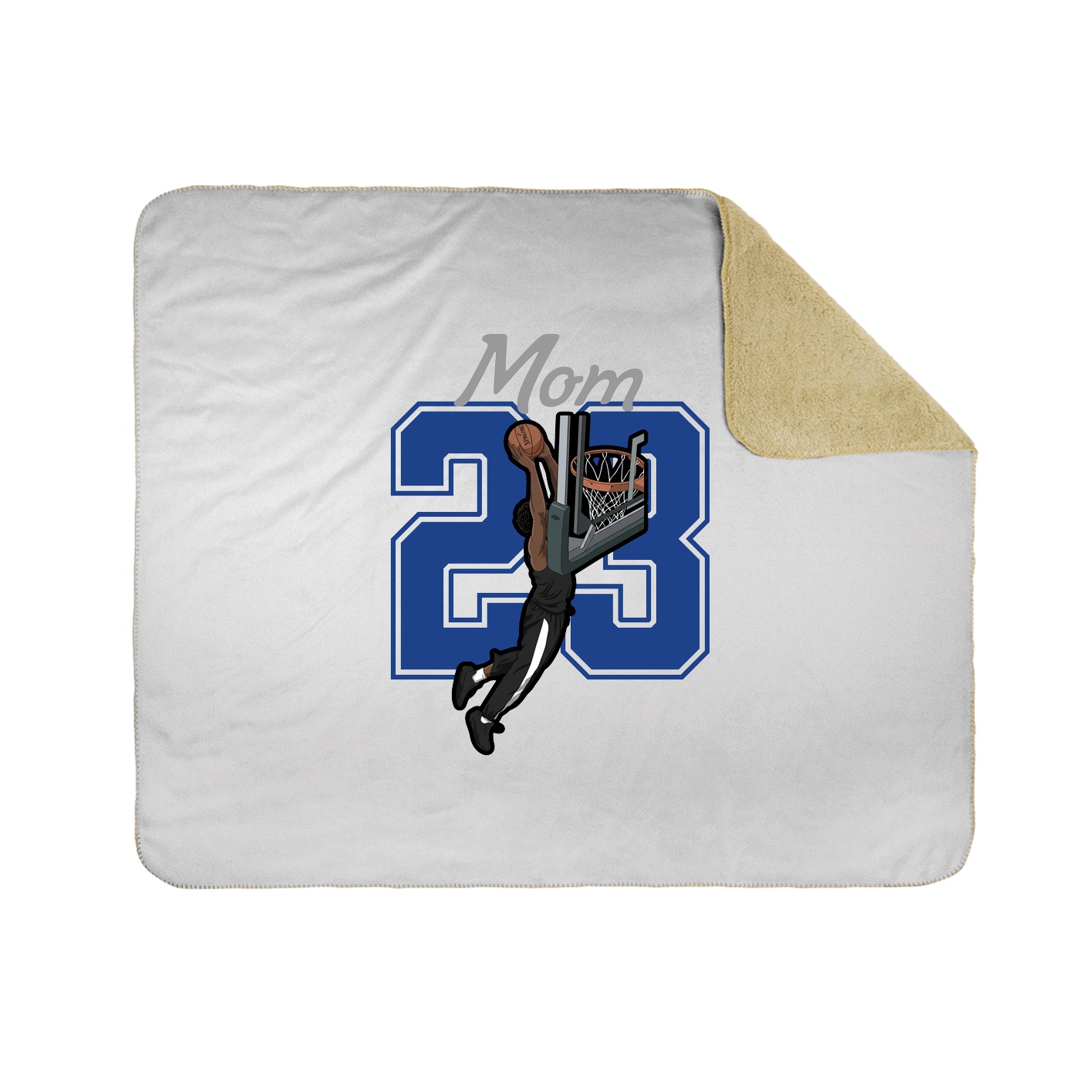 Throw Blanket — Mothers Day Shirsey in White