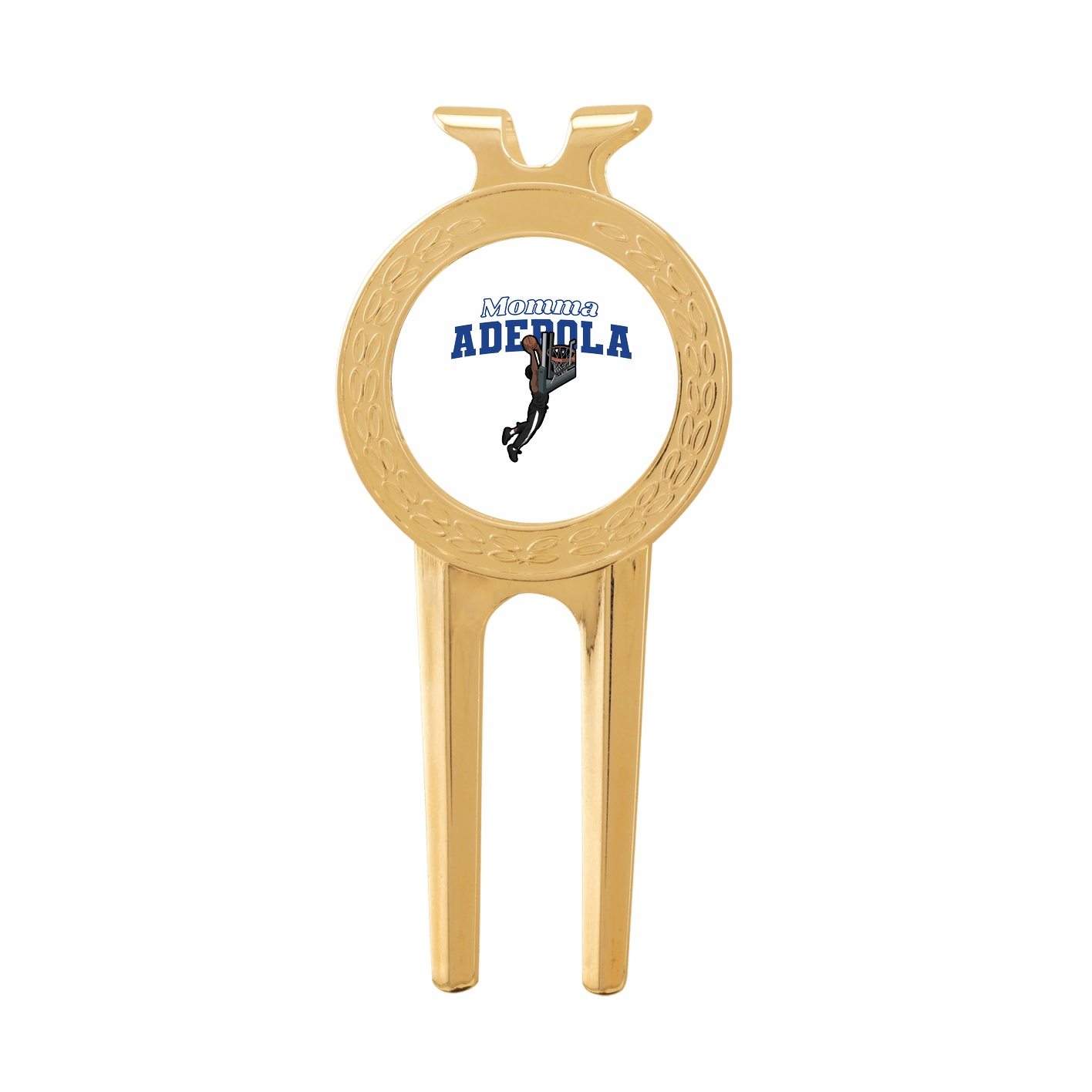 Divot Tool with Ball Marker — Mothers Day Block in Classic
