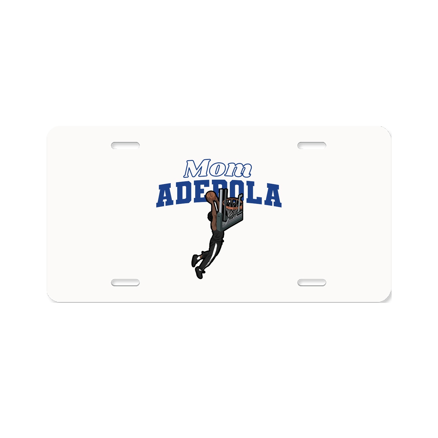 License Plate — Mothers Day Block in Classic