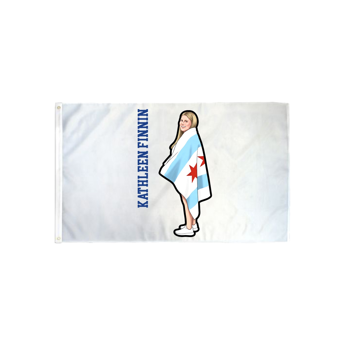 3x5 Flag — Name Vertical in Classic