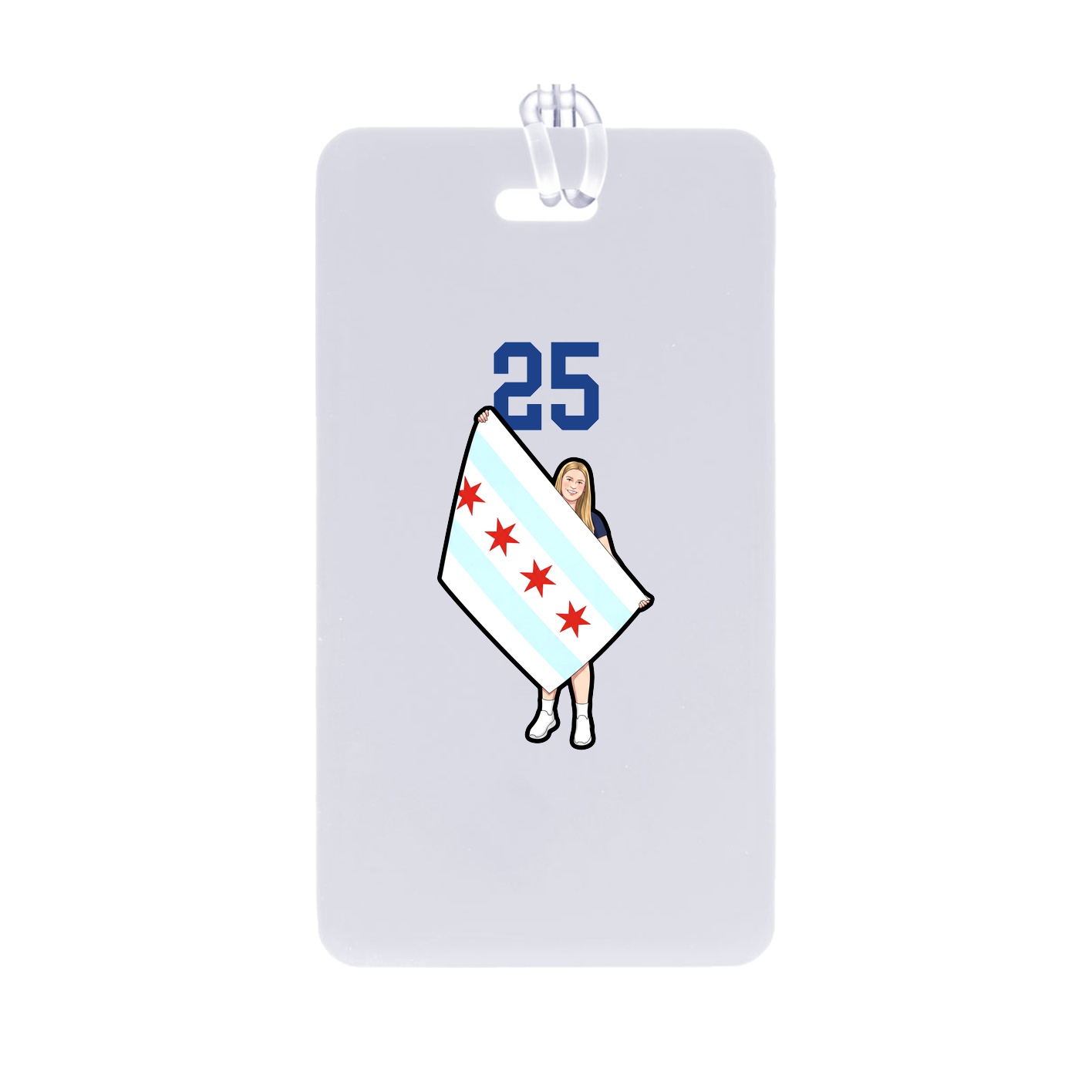 Bag Tag — Number Top in Classic