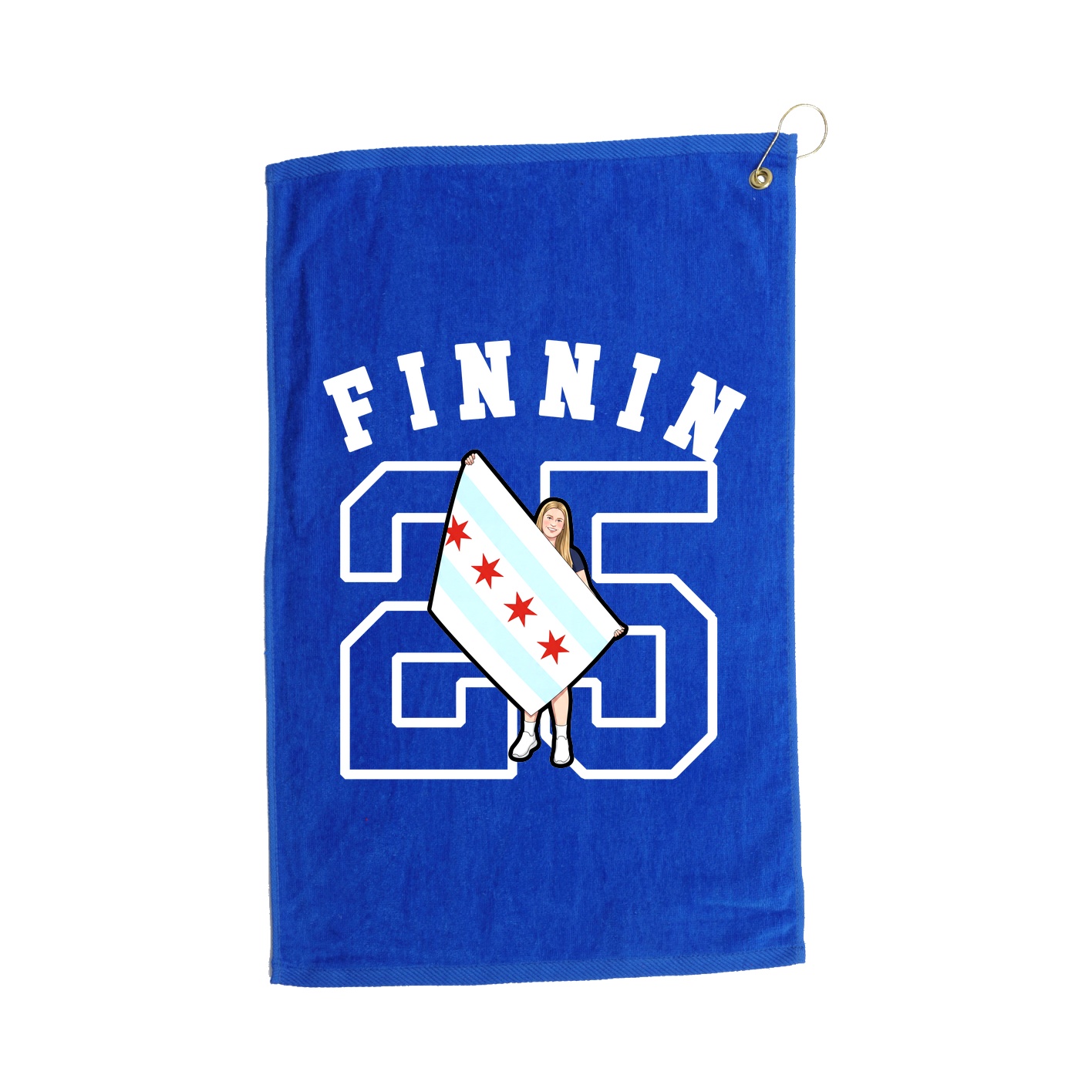 Golf Towel — Shirsey Arch in Royal