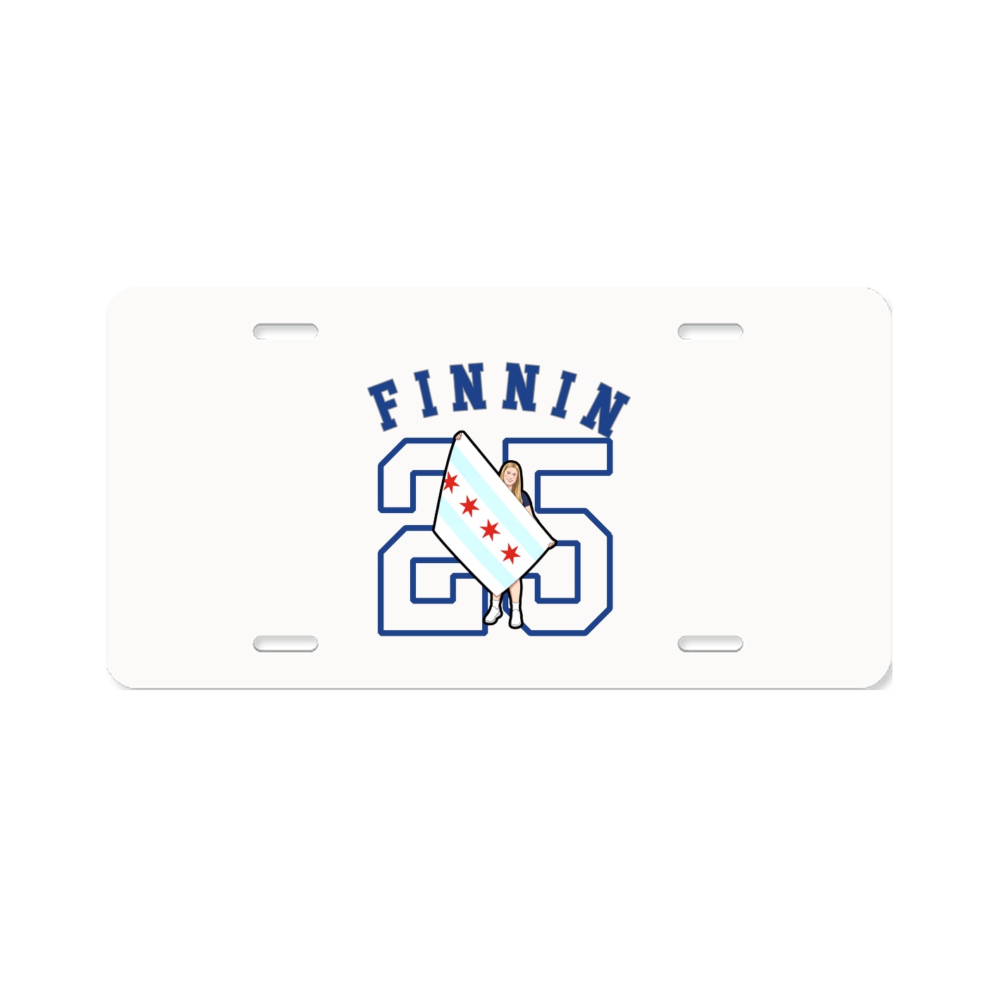 License Plate — Shirsey Arch in Classic