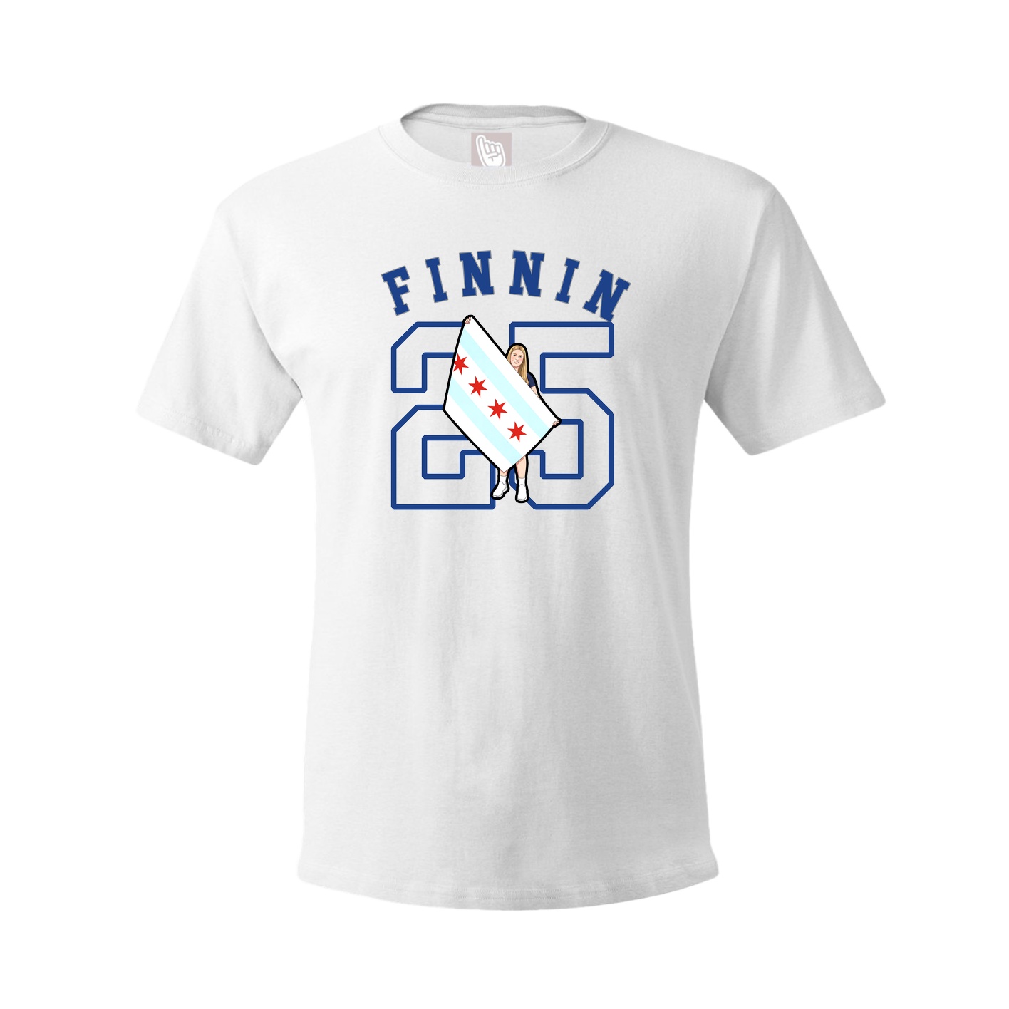 Youth Tee — Shirsey Arch in White