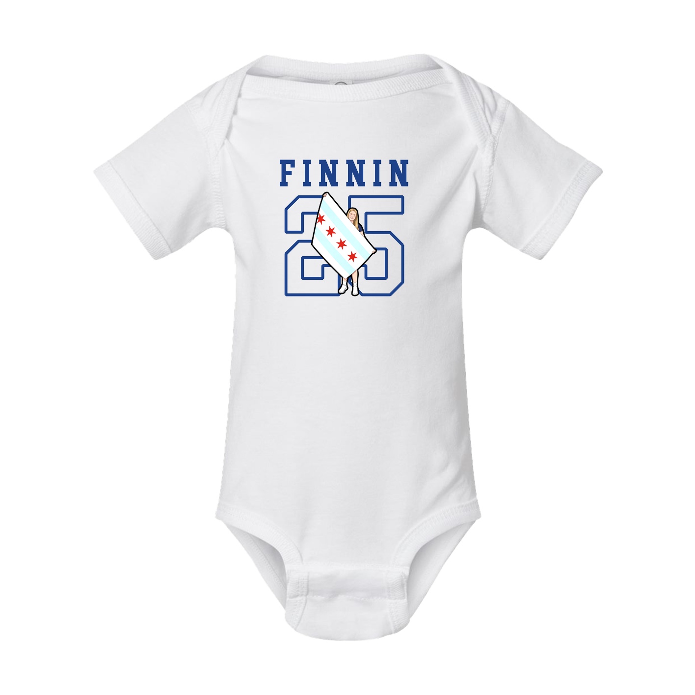 Baby Onesie — Shirsey in White
