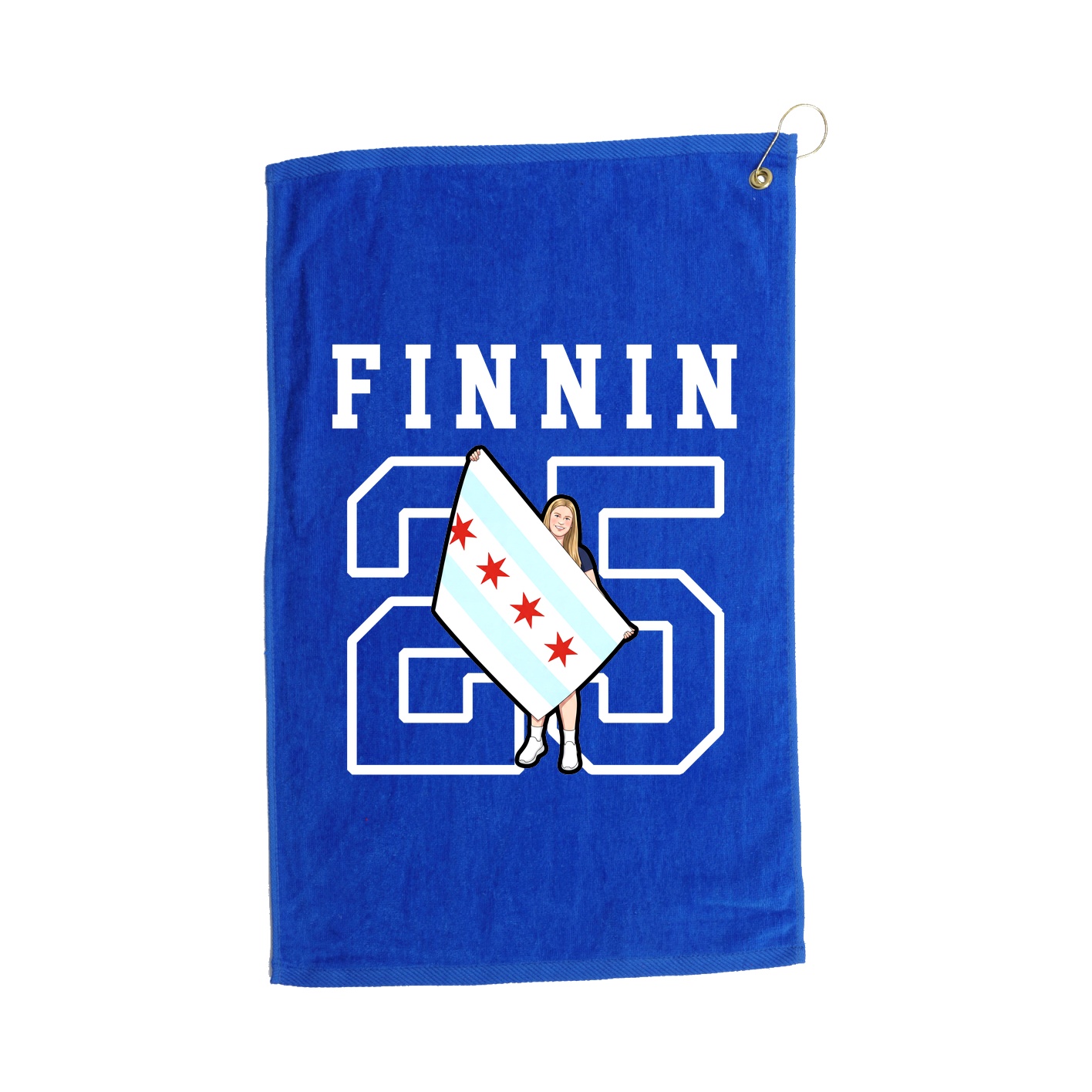 Golf Towel — Shirsey in Royal