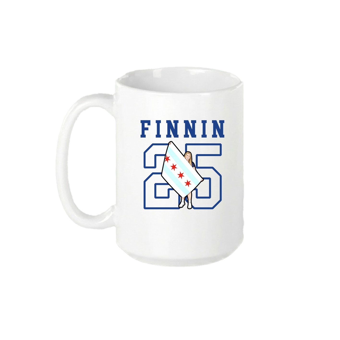 15oz Coffee Mug — Shirsey in White