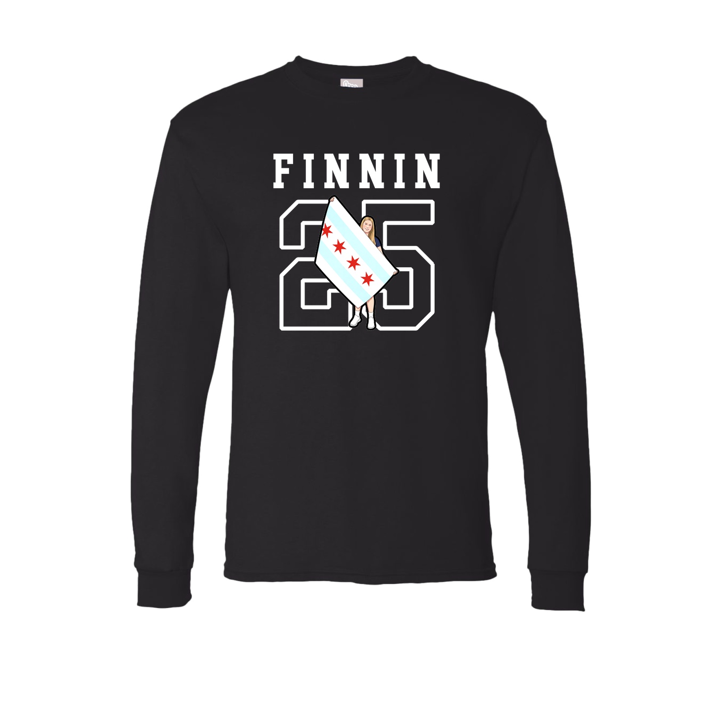 Long Sleeve Tee — Shirsey in Black