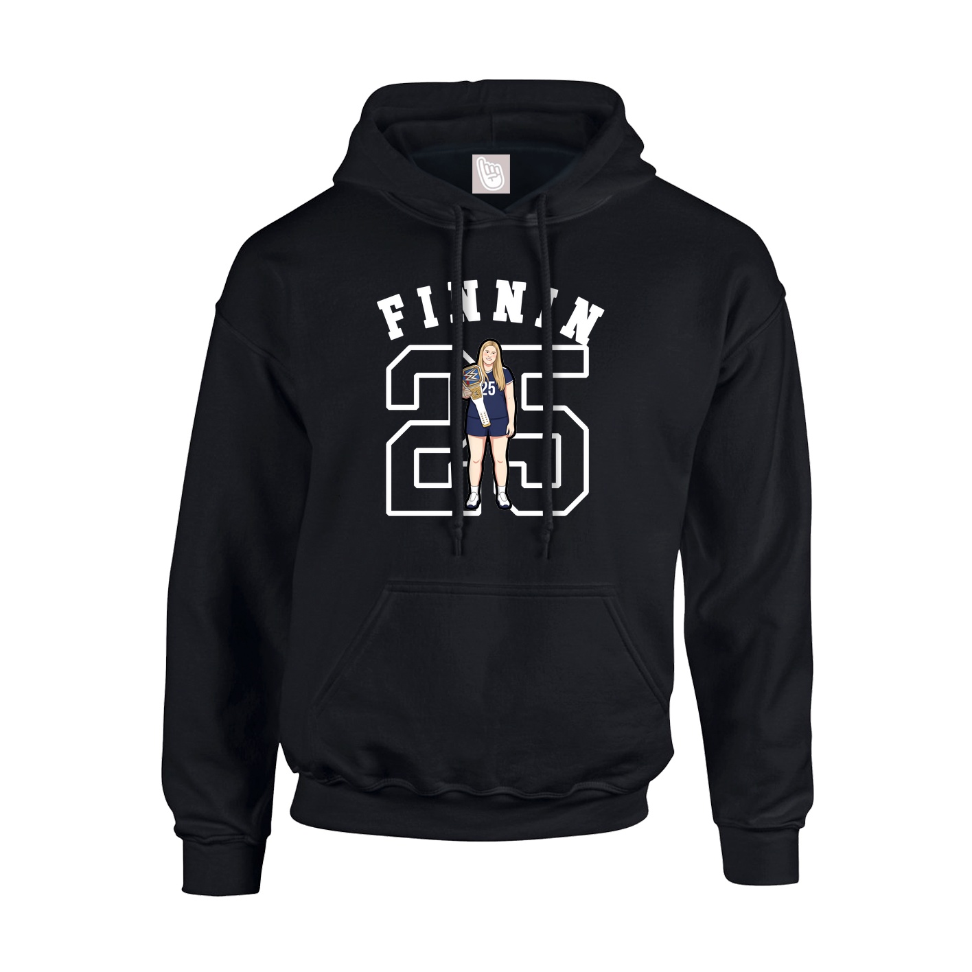 Hoodie — Shirsey Arch in Black