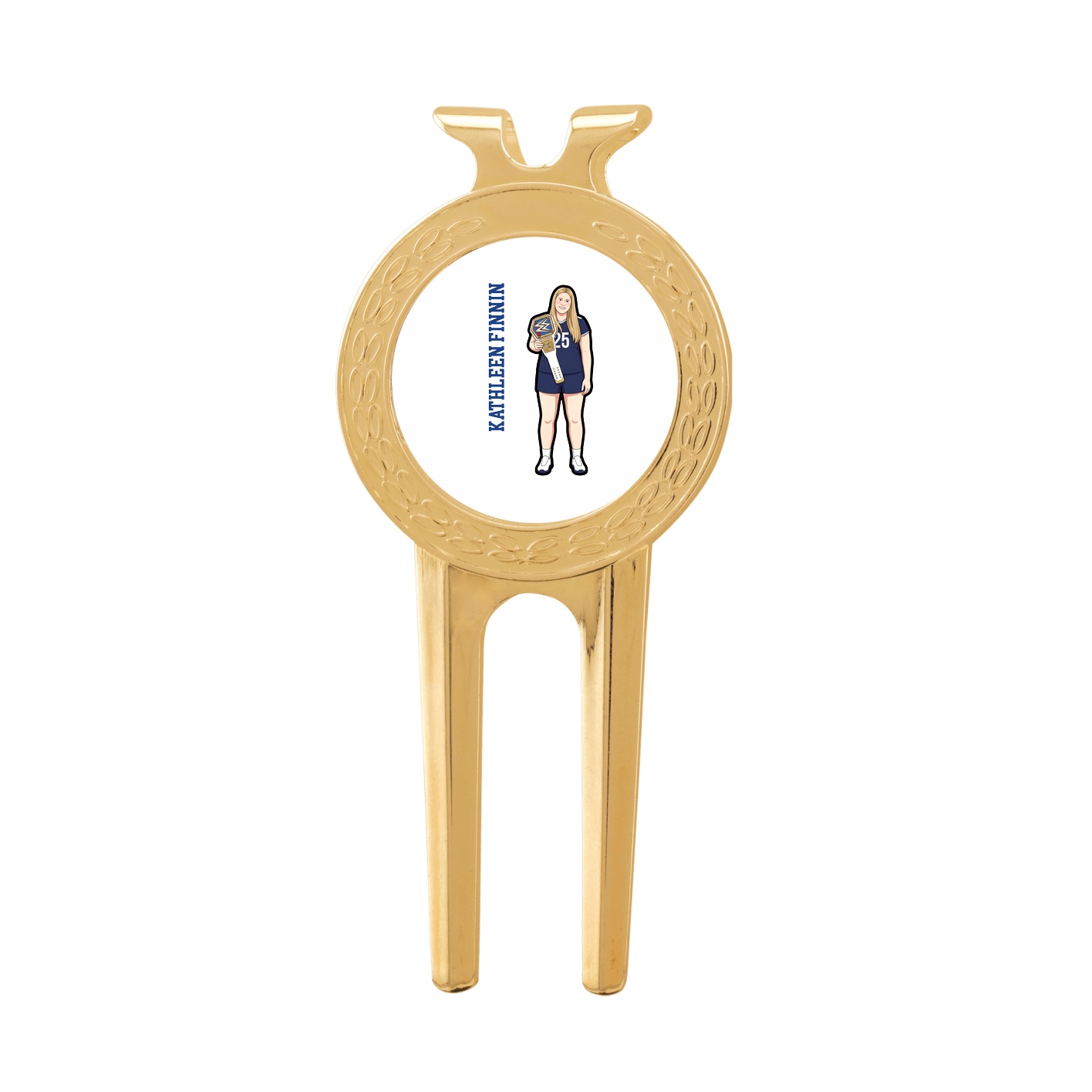 Divot Tool with Ball Marker — Name Vertical in Classic