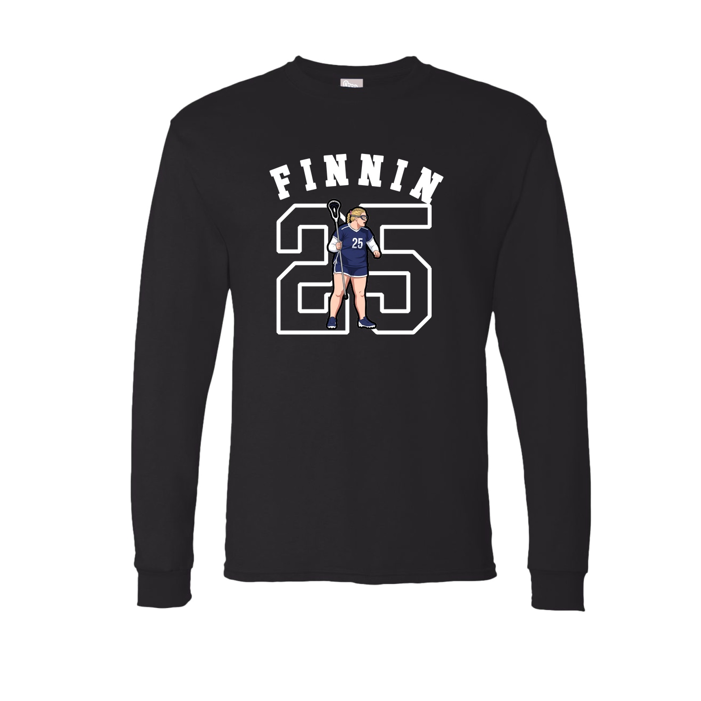 Long Sleeve Tee — Shirsey Arch in Black
