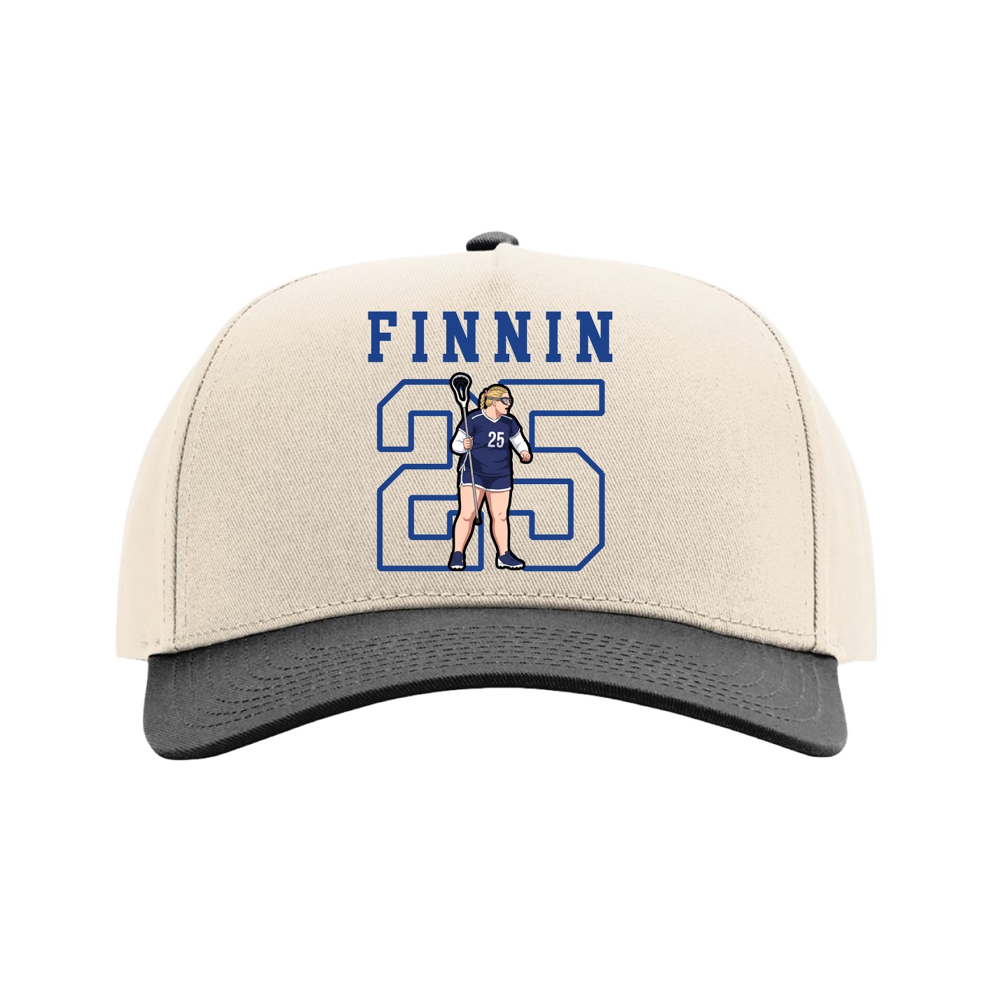 Full Fabric Five-Panel Champ Cap