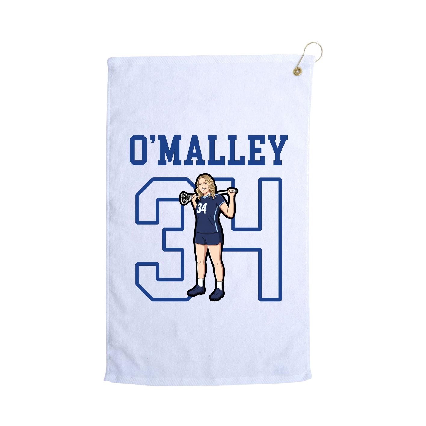 Golf Towel — Shirsey in White