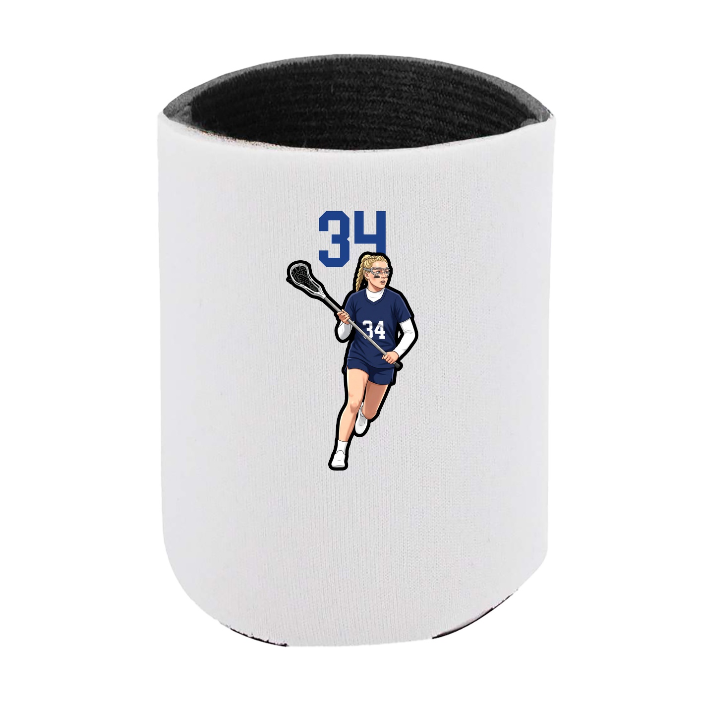 Can Holder — Number Top in White