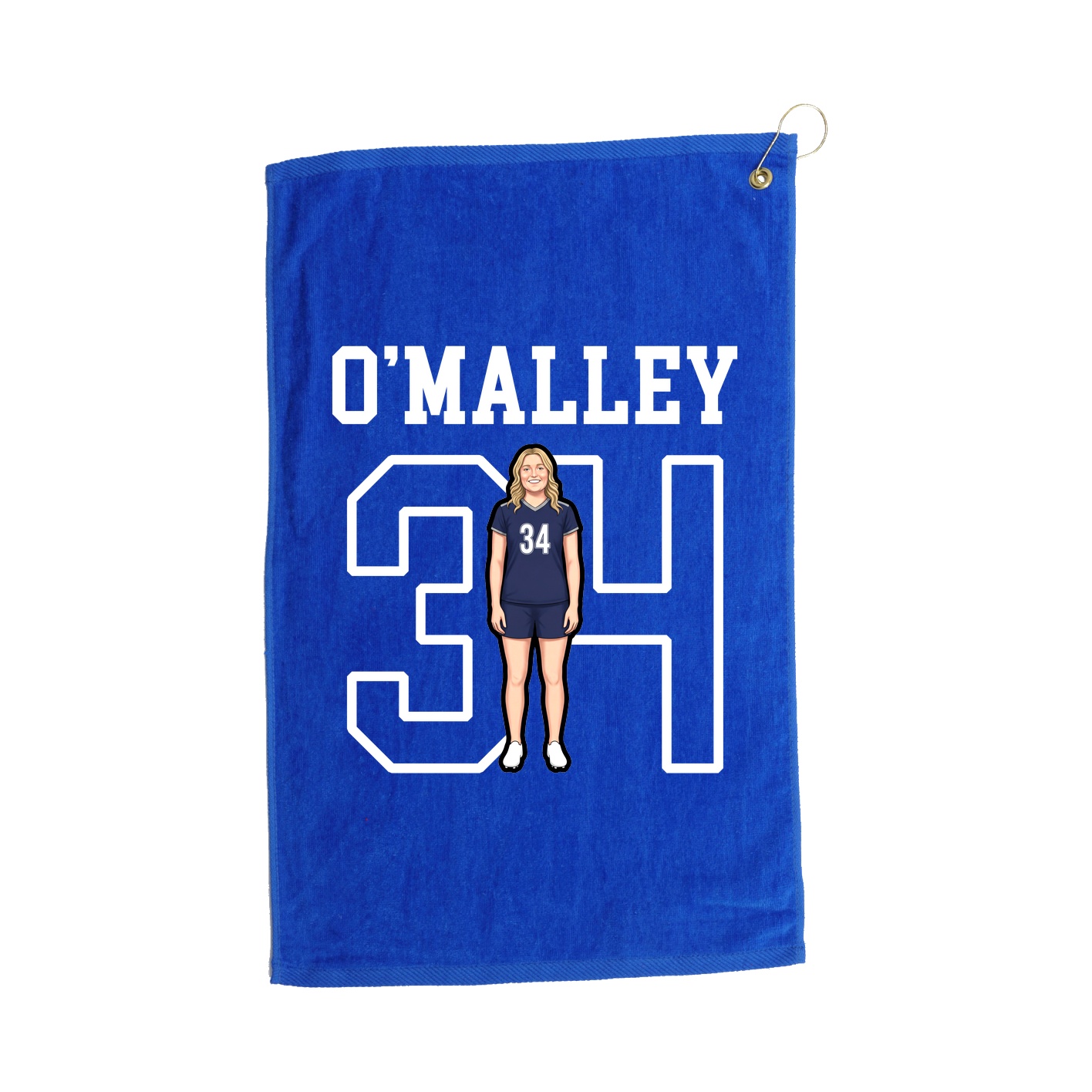 Golf Towel — Shirsey in Royal