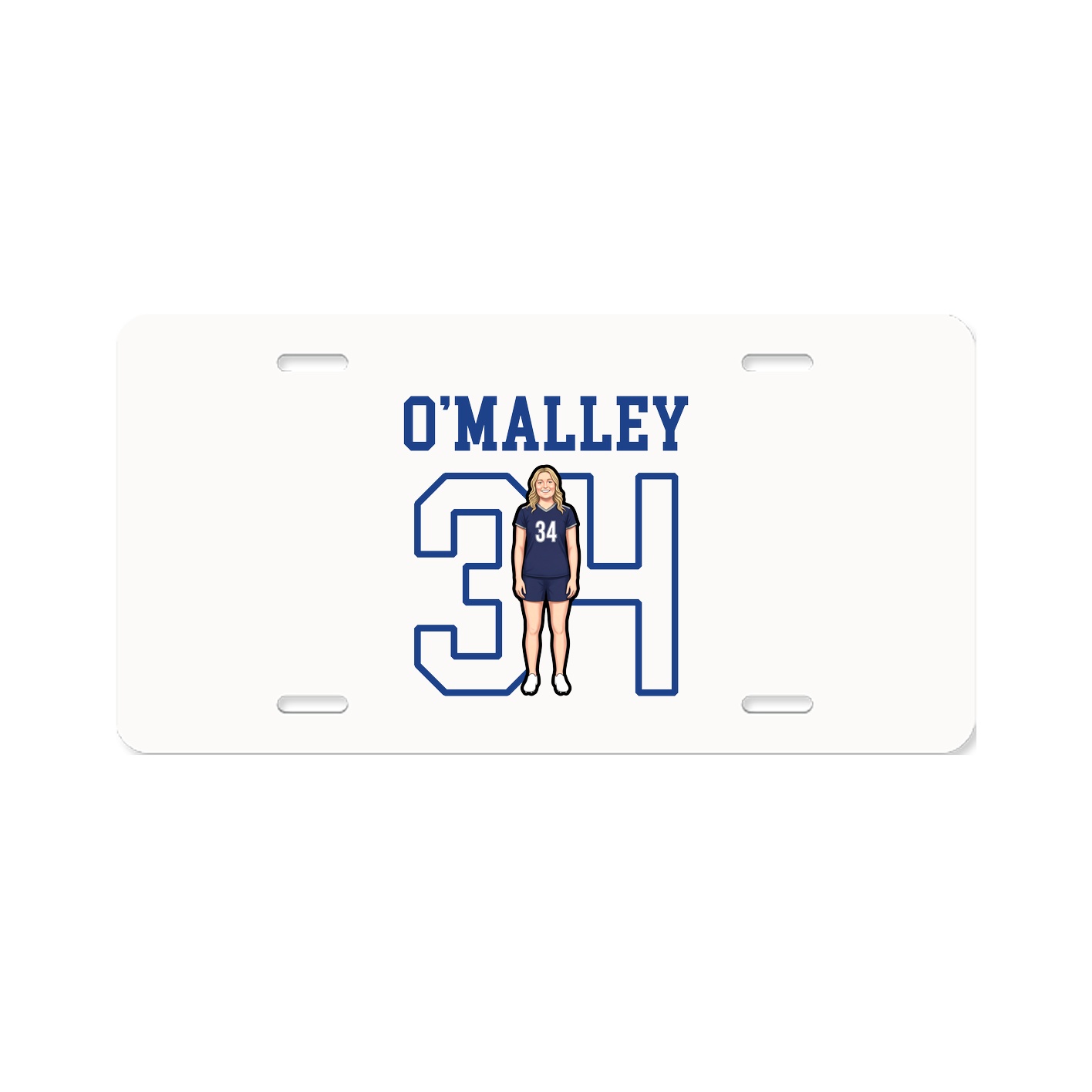 License Plate — Shirsey in Classic
