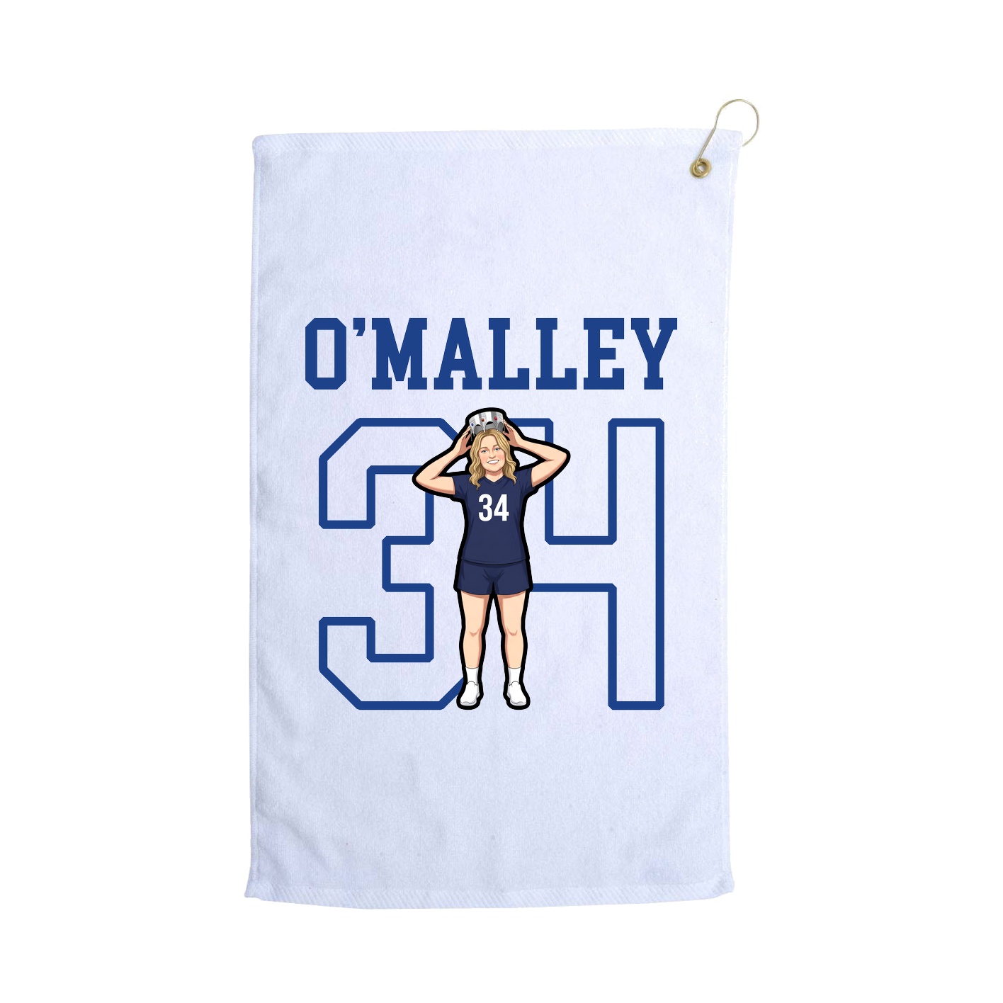 Golf Towel — Shirsey in White