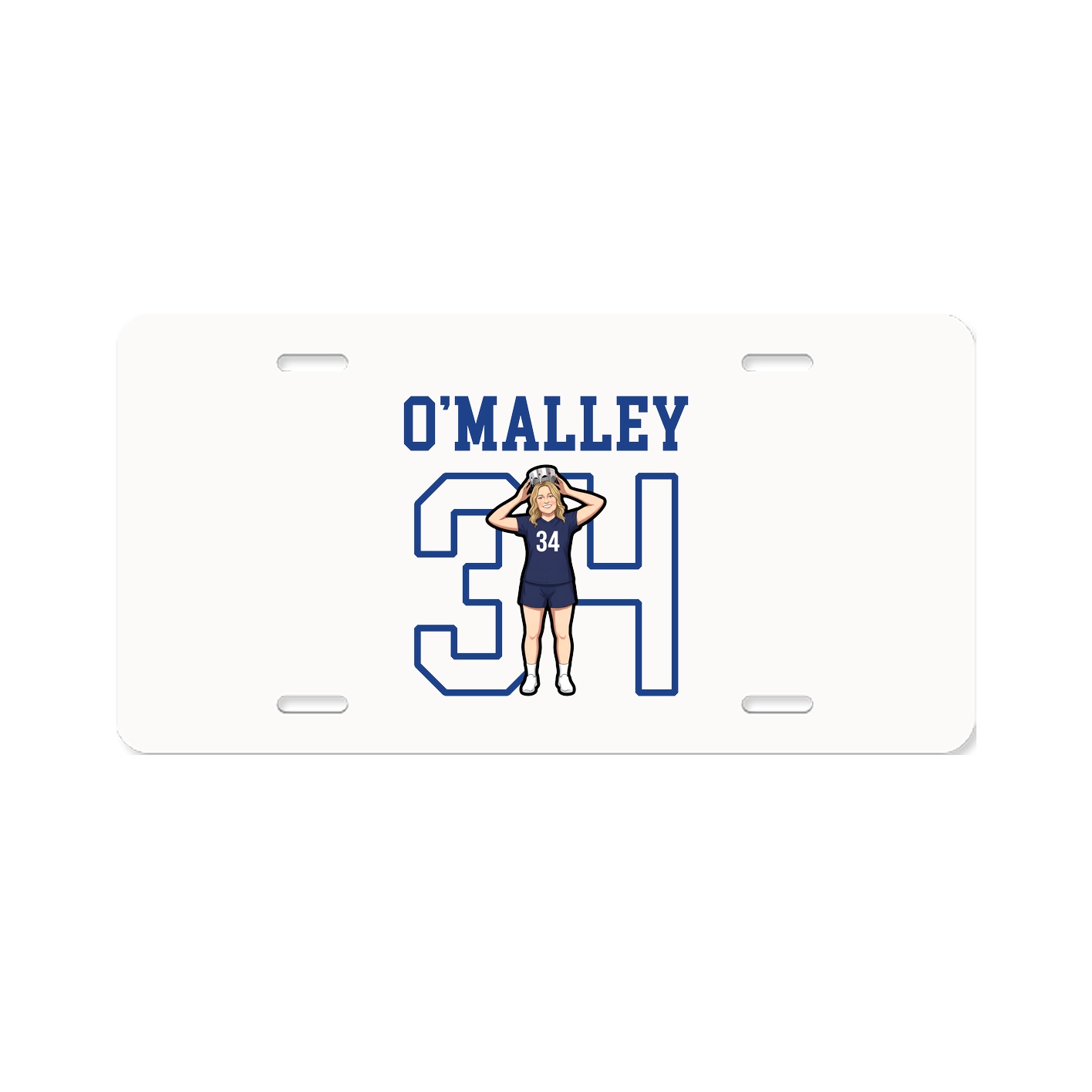 License Plate — Shirsey in Classic