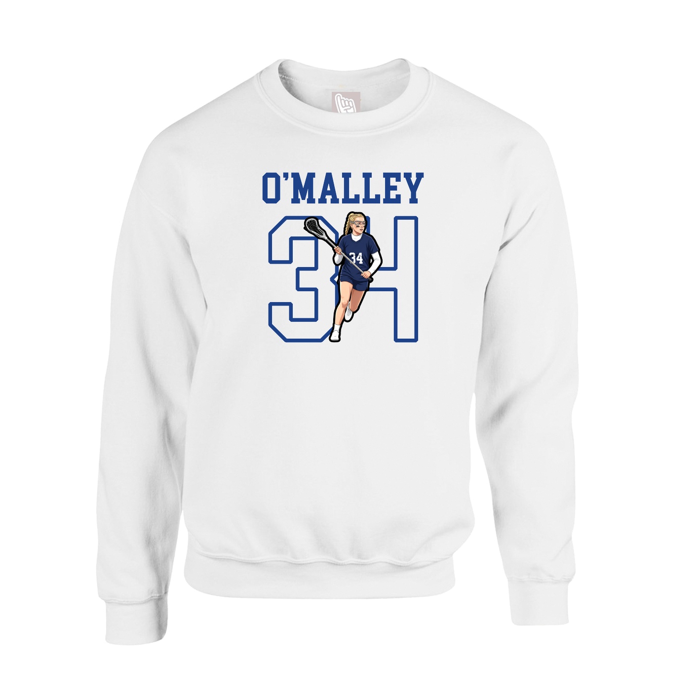 Fleece Crew — Shirsey in White