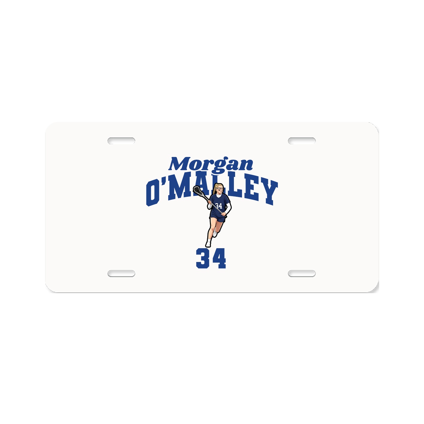 License Plate — Signature Arch in Classic