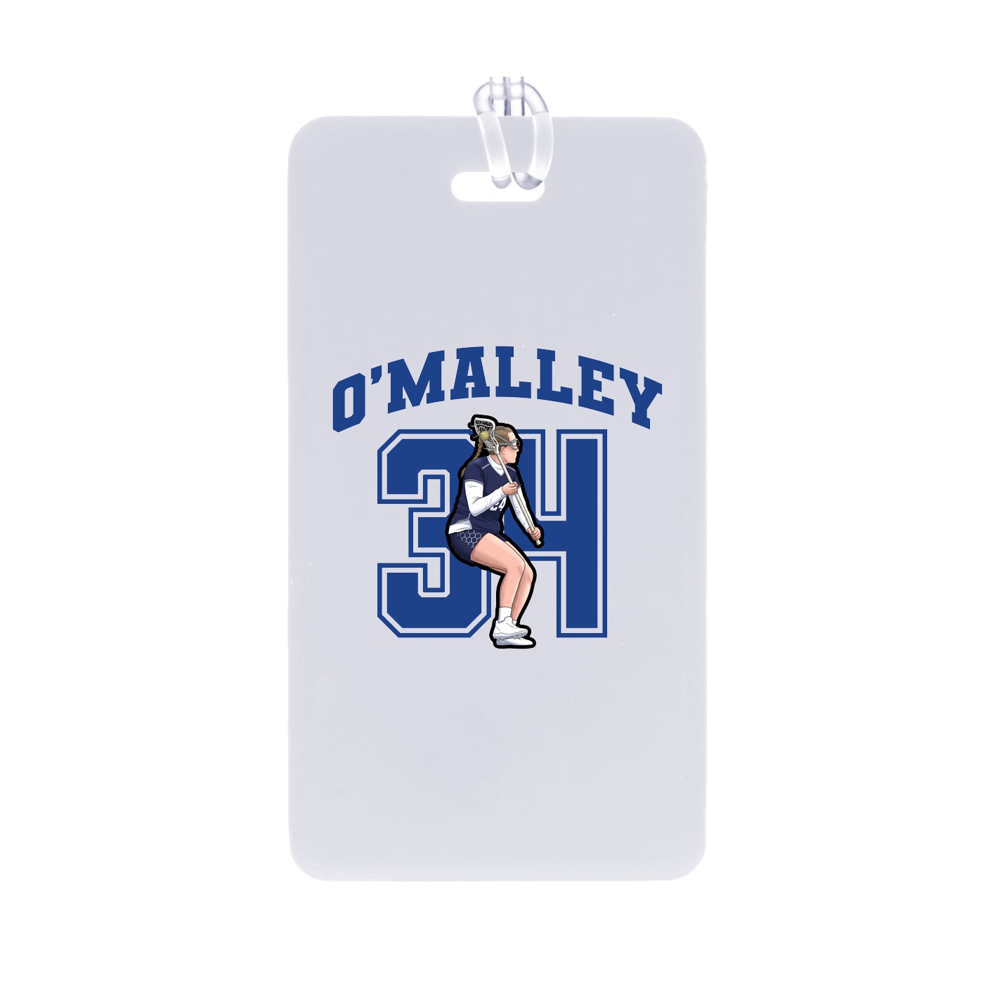 Bag Tag — Number in Classic