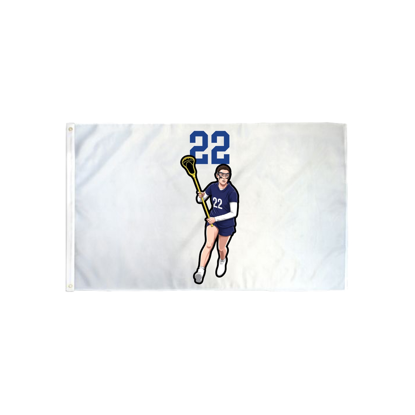 3x5 Flag — Number Top in Classic