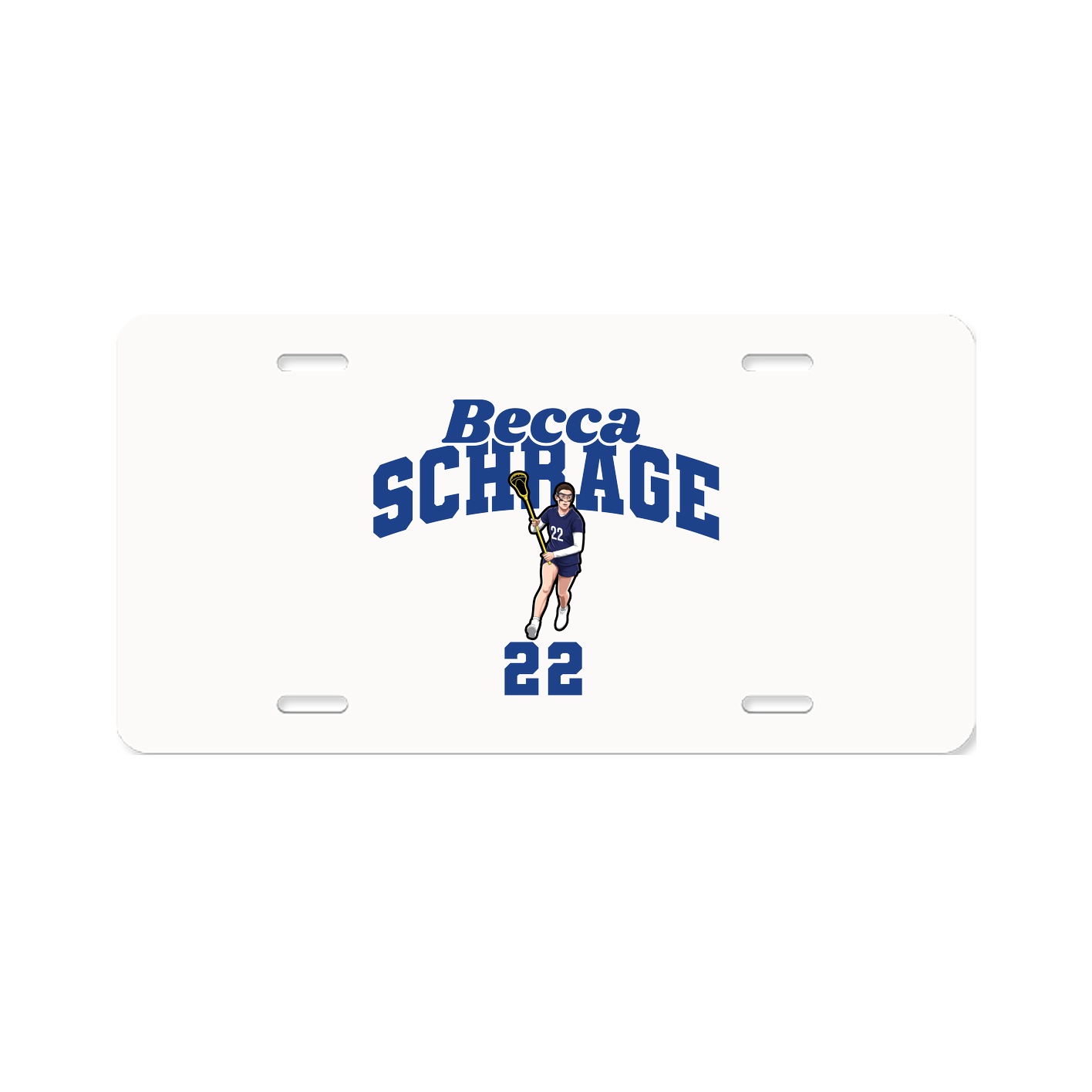 License Plate — Signature Arch in Classic